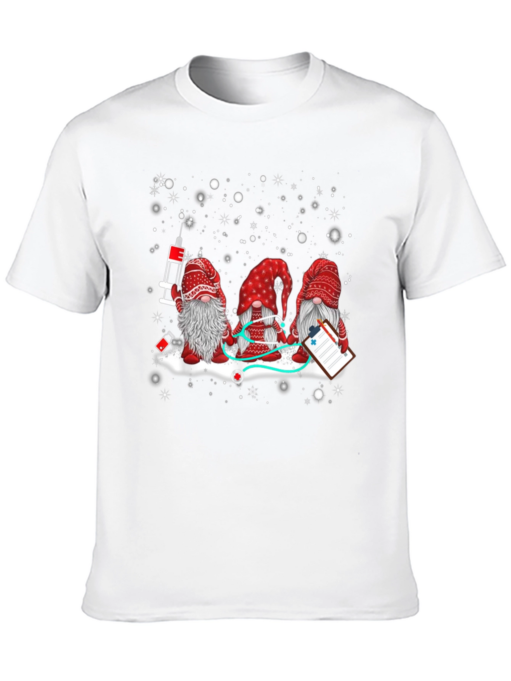 Camiseta Gnomos Enfermeros Navideños