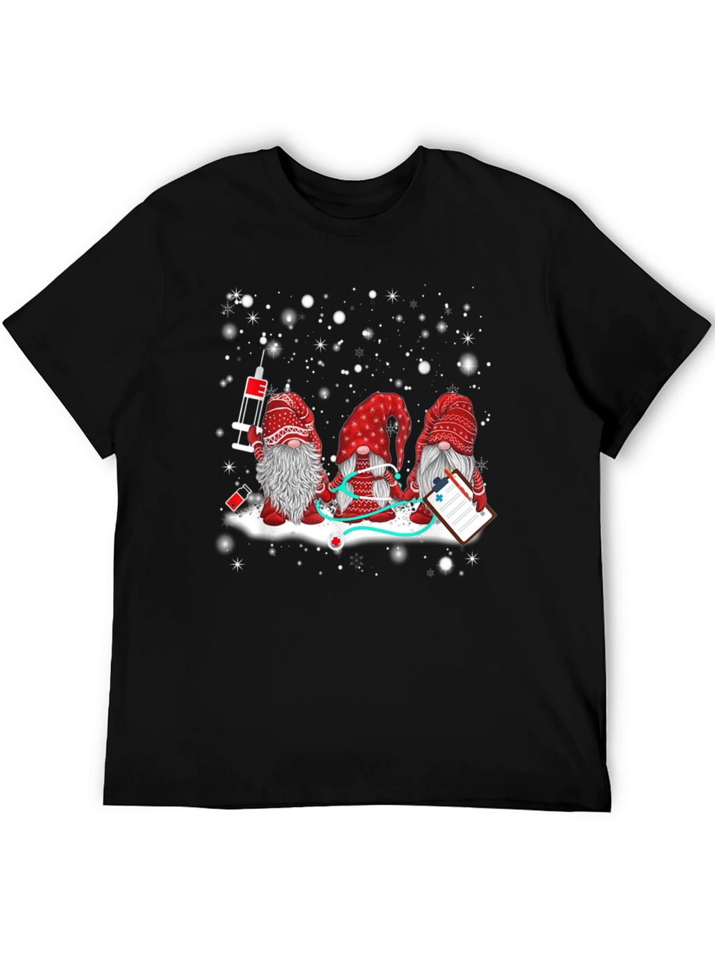 Camiseta Gnomos Enfermeros Navideños