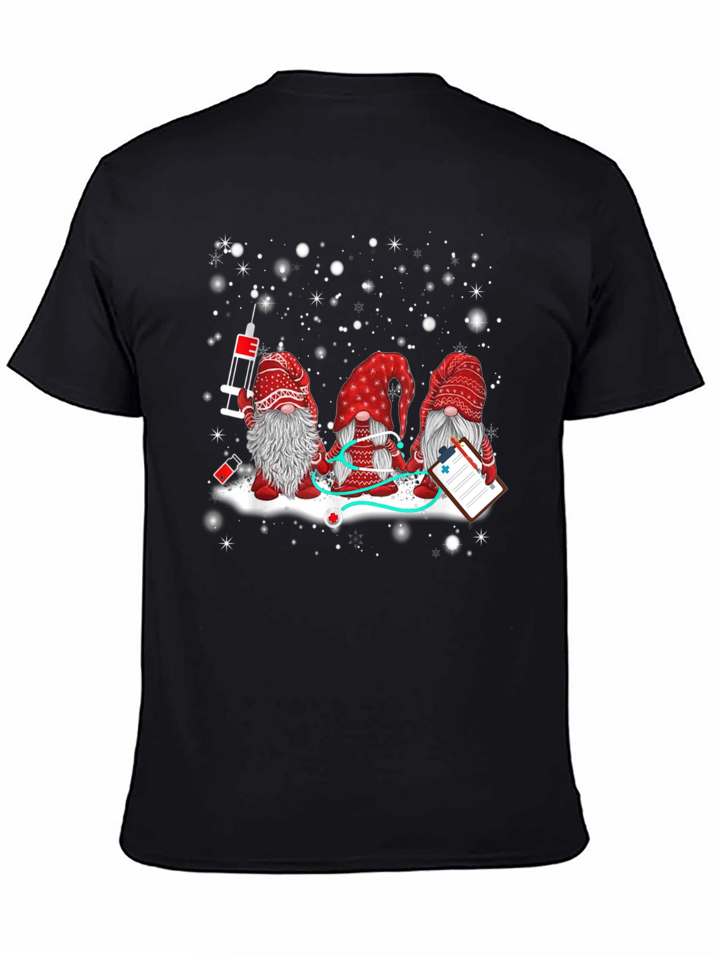 Camiseta Gnomos Enfermeros Navideños