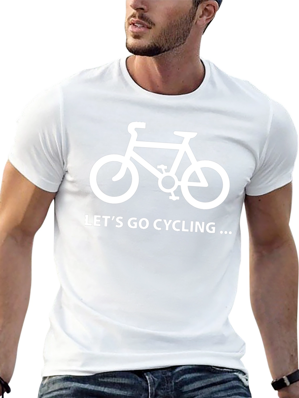 Camiseta Negra Ciclismo: ¡Vamos en Bici!