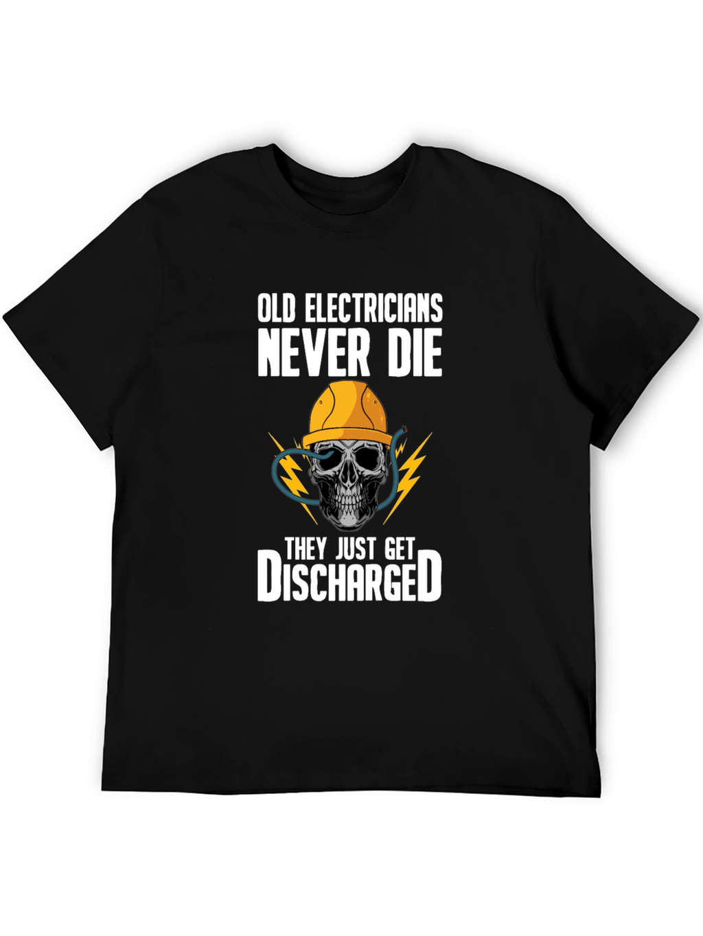 Camiseta Electricistas Viejos Nunca Mueren