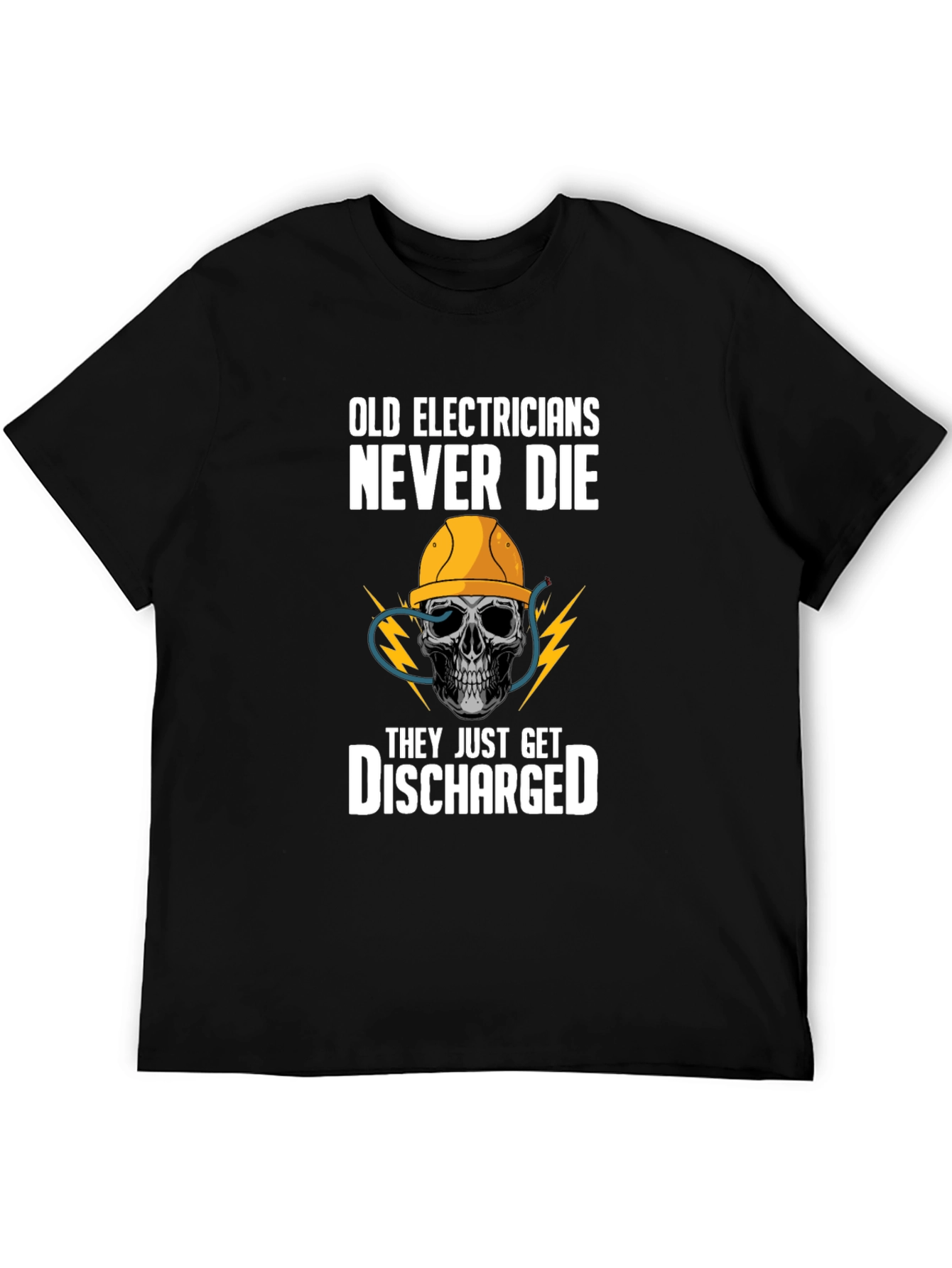 Camiseta Electricistas Viejos Nunca Mueren