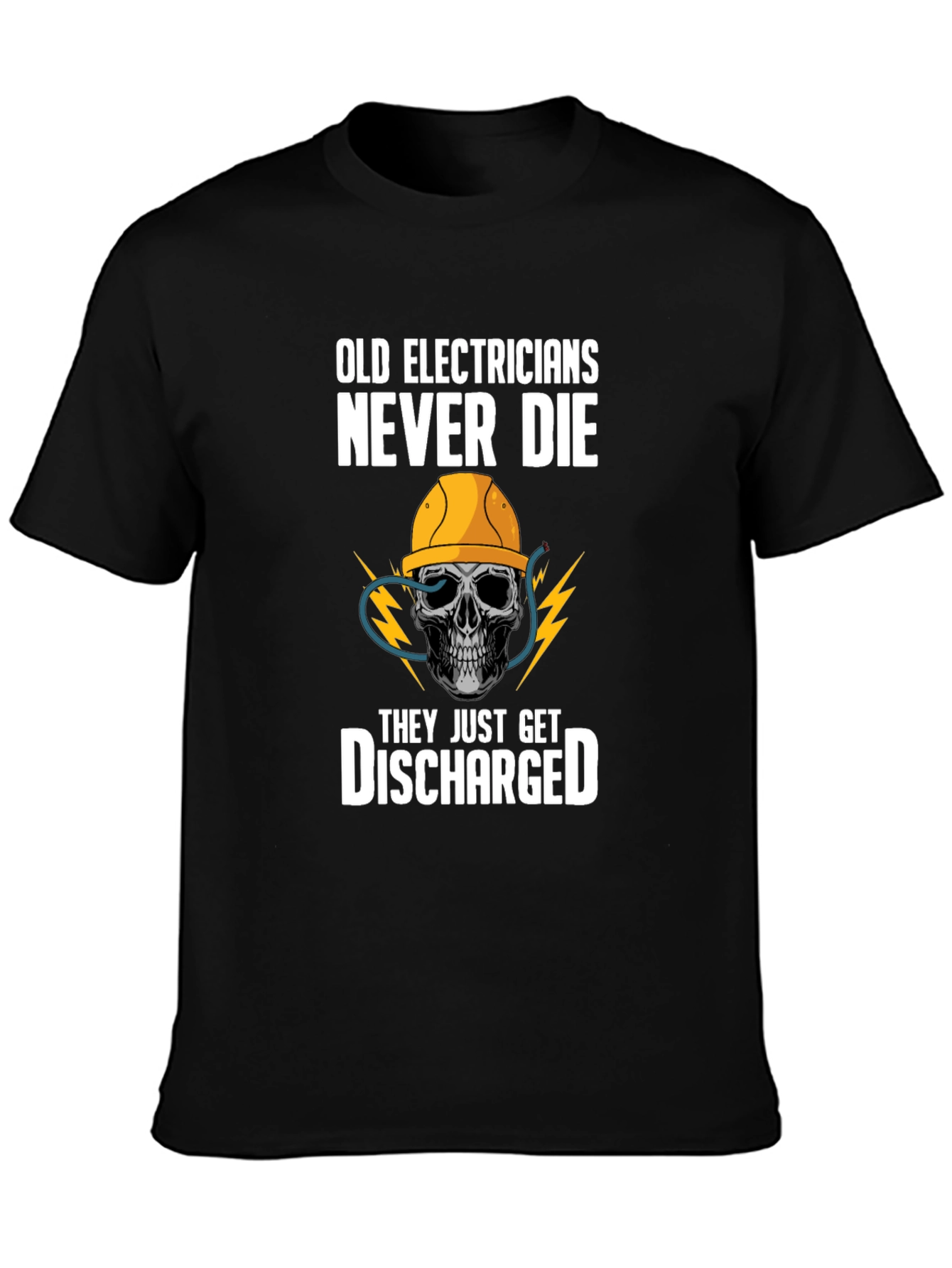 Camiseta Electricistas Viejos Nunca Mueren