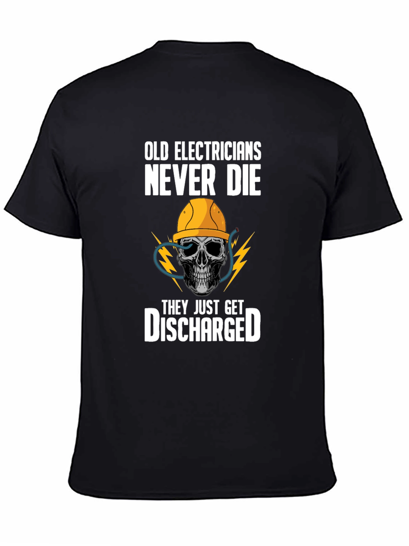 Camiseta Electricistas Viejos Nunca Mueren