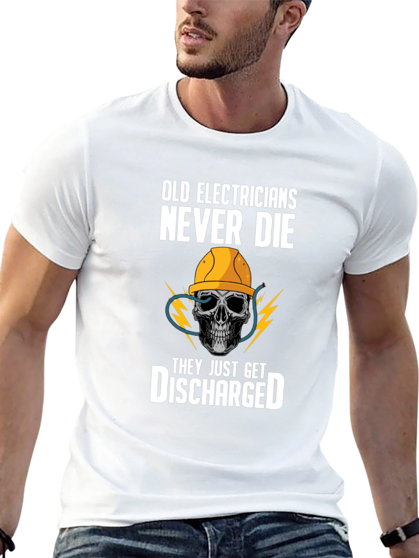 Camiseta Electricistas Viejos Nunca Mueren