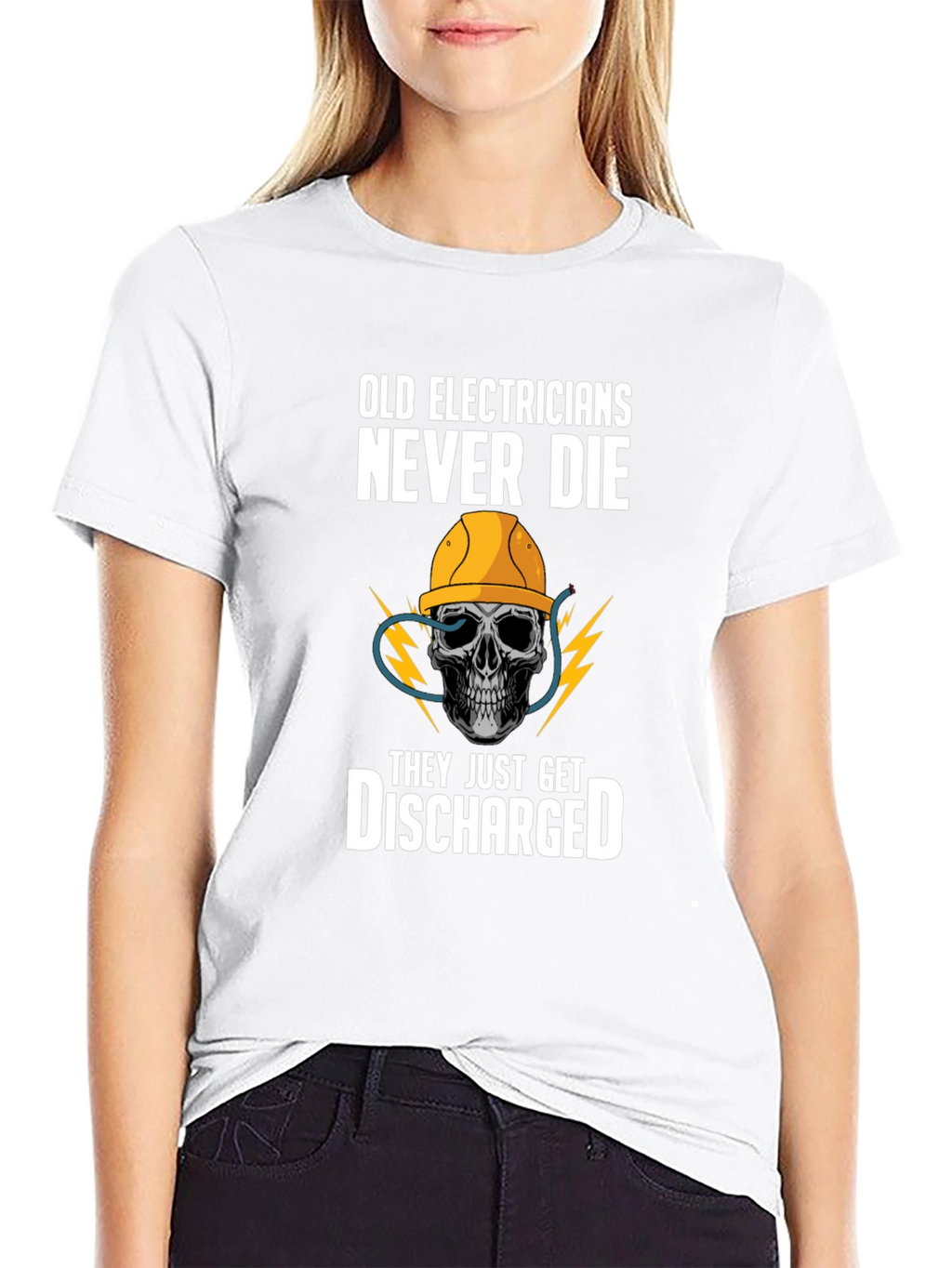 Camiseta Electricistas Viejos Nunca Mueren