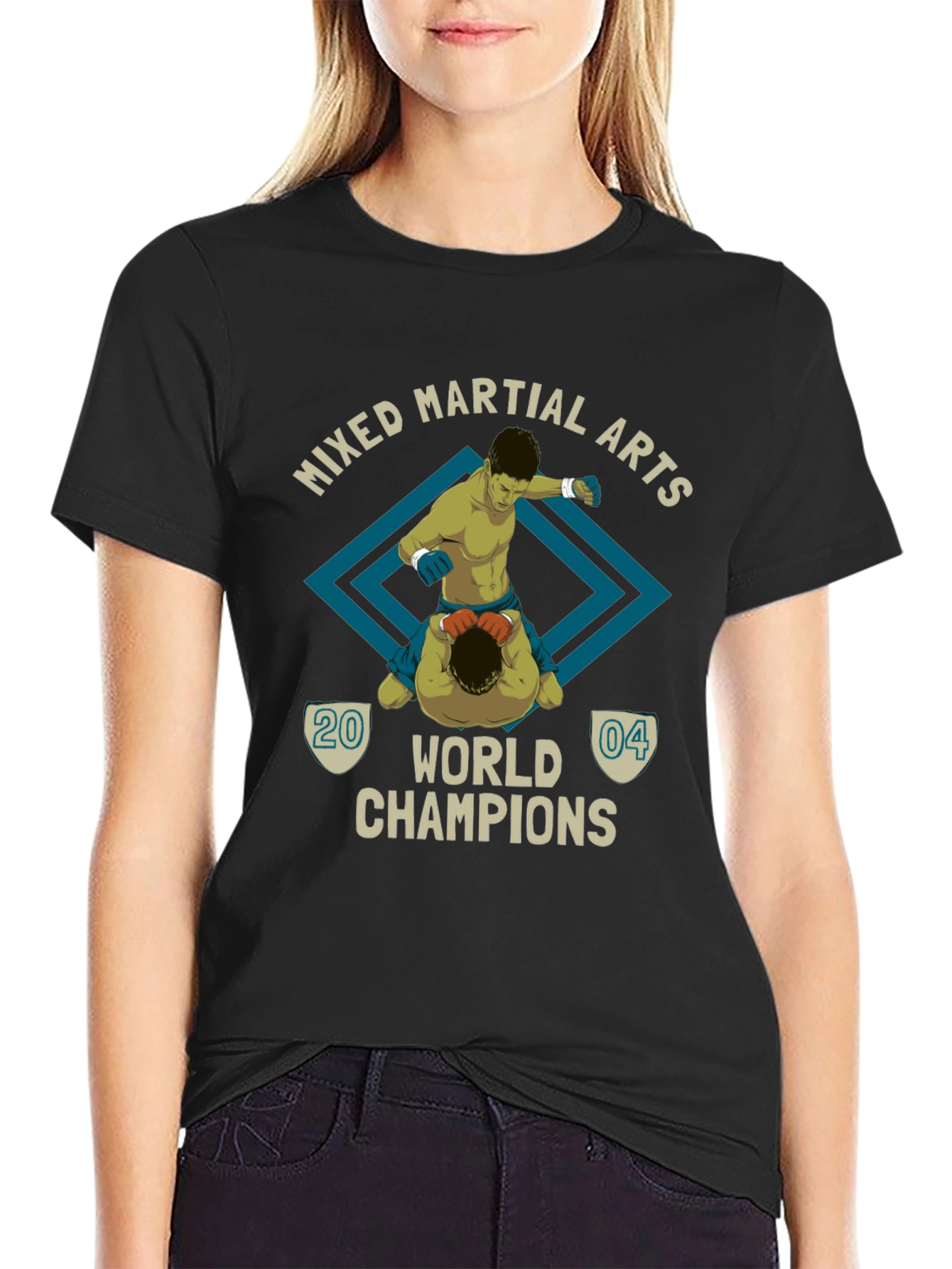 Camiseta MMA World Champions 2004