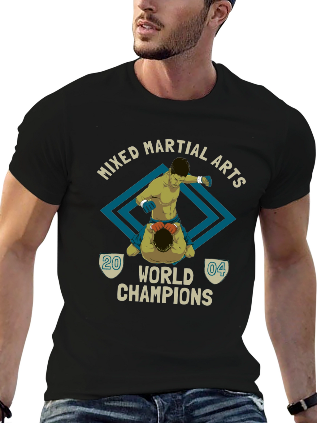 Camiseta MMA World Champions 2004