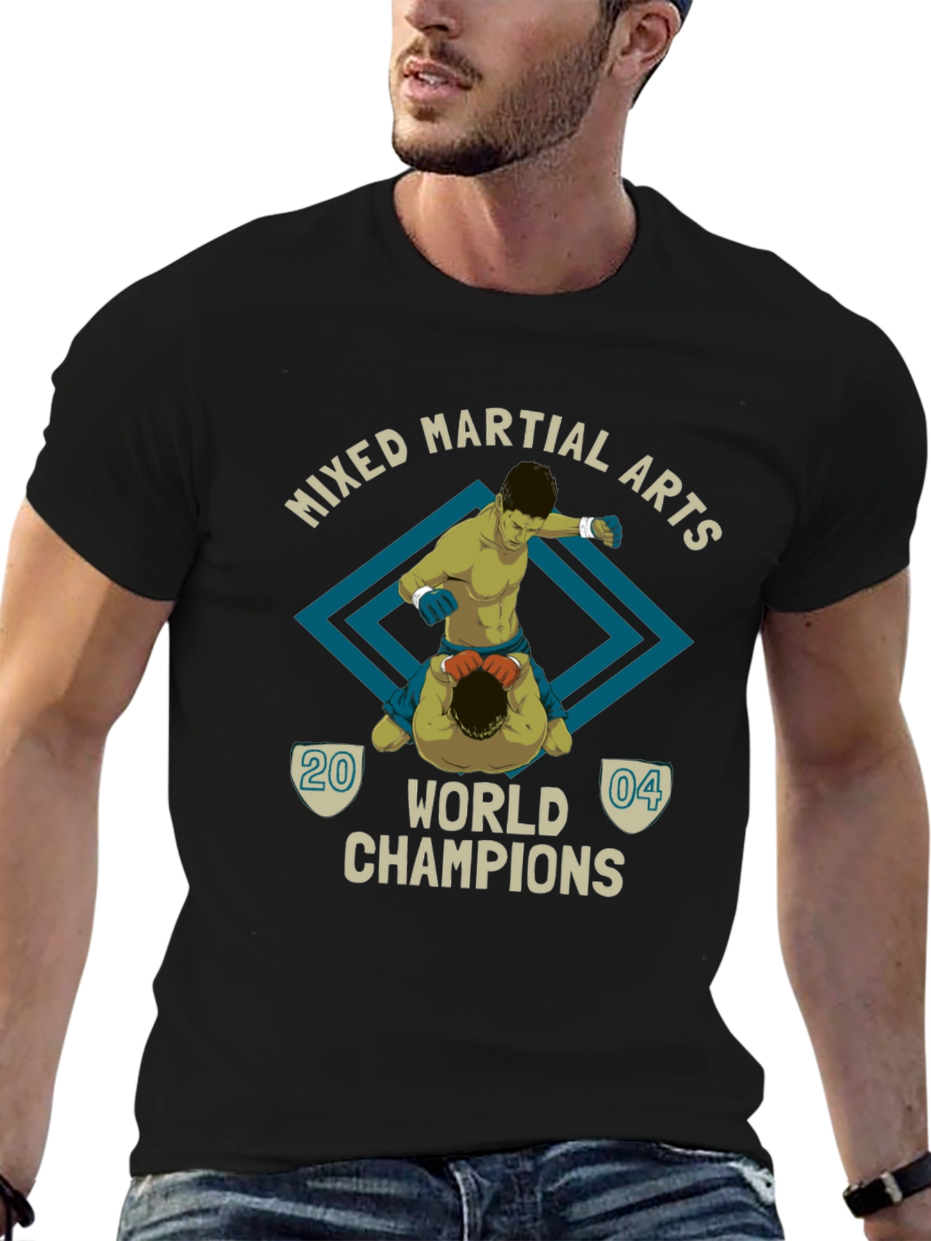 Camiseta MMA World Champions 2004