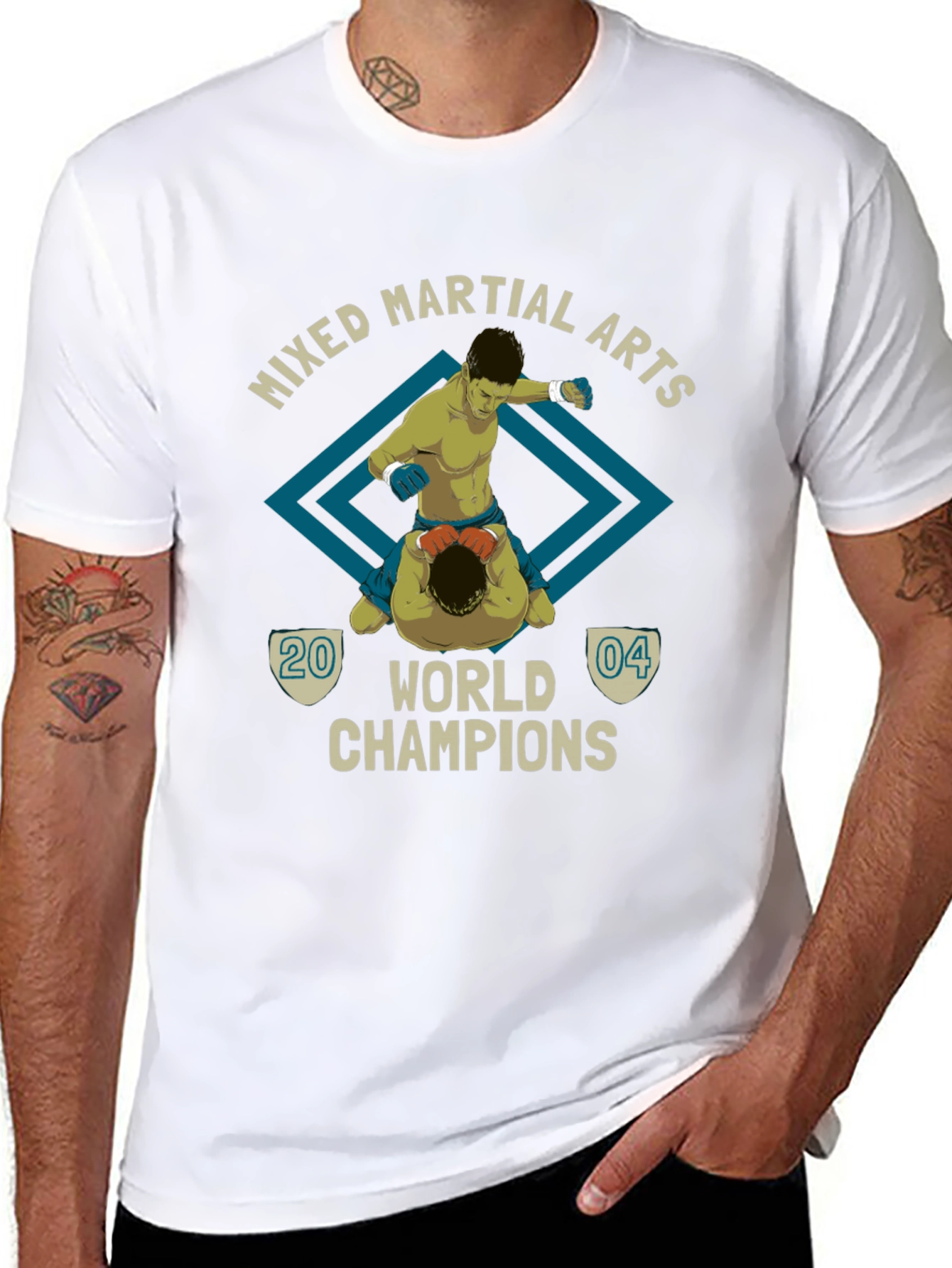 Camiseta MMA World Champions 2004