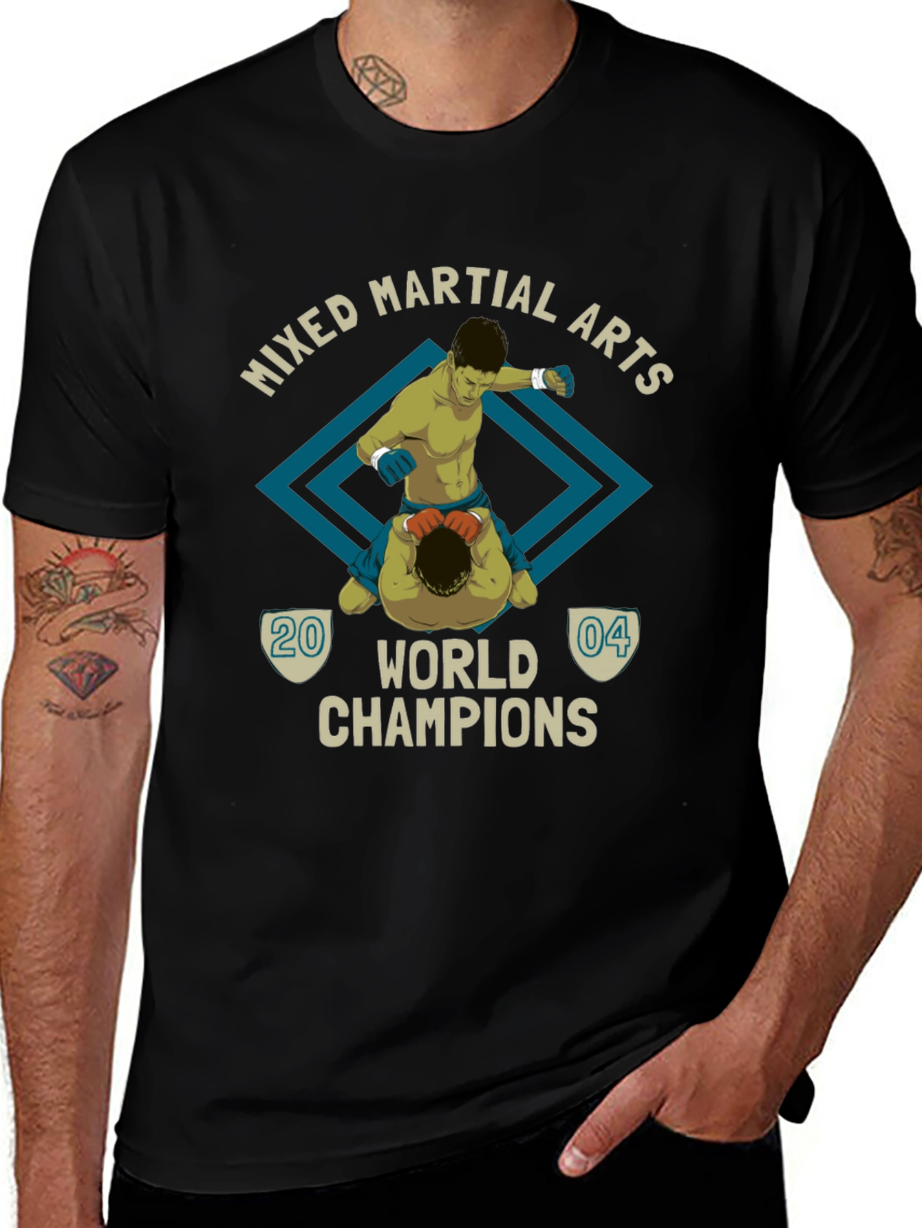 Camiseta MMA World Champions 2004
