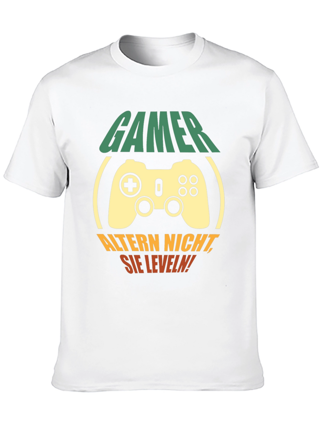 Camiseta Gamer: No Envejecen ¡Suben de Nivel!