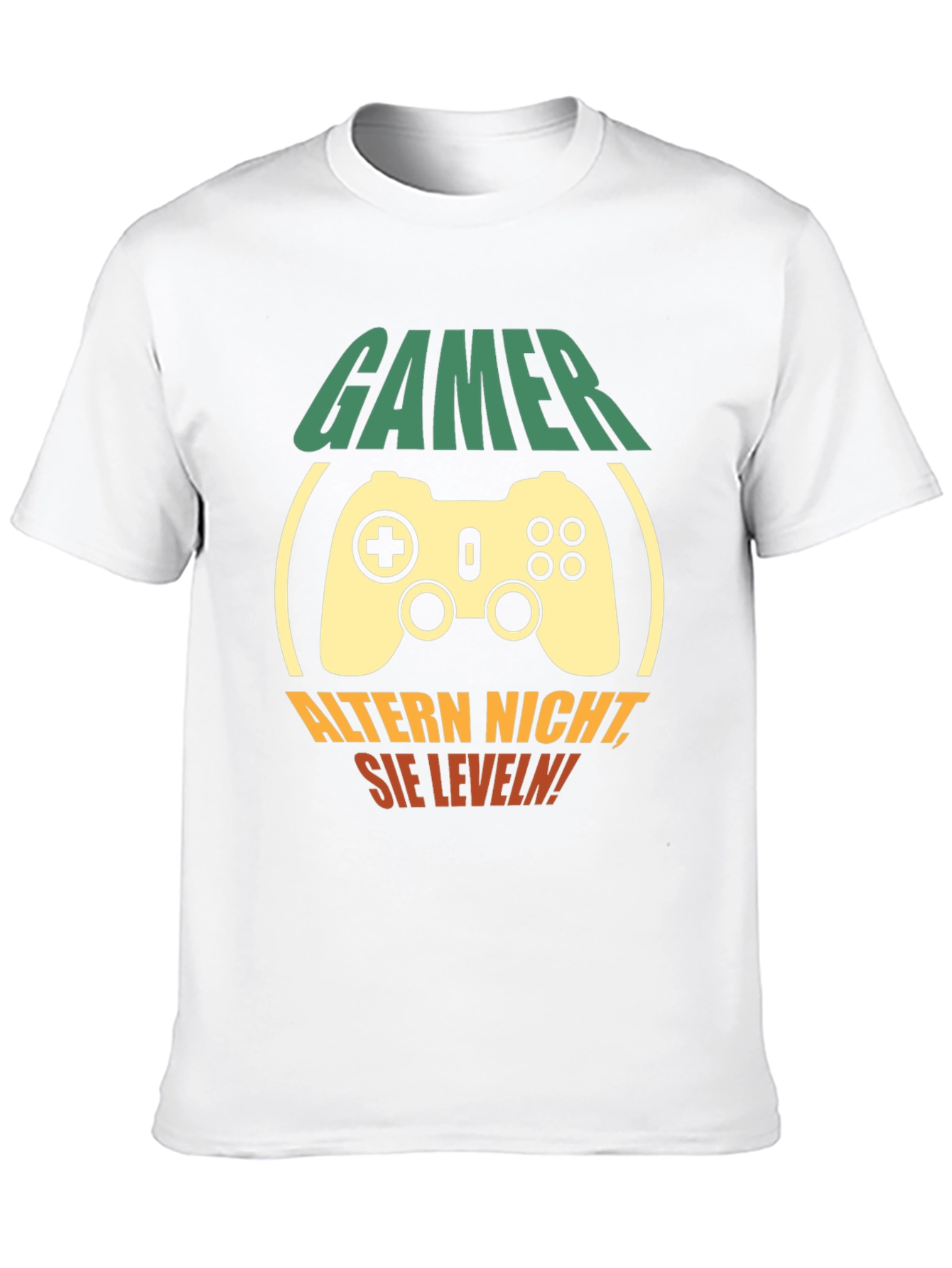 Camiseta Gamer: No Envejecen ¡Suben de Nivel!