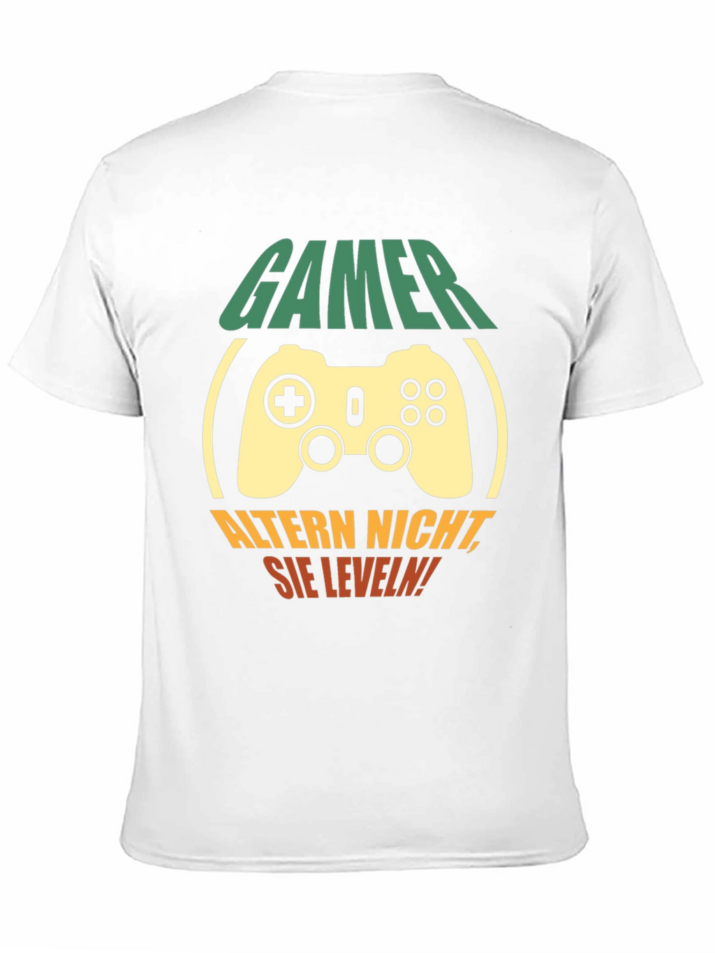 Camiseta Gamer: No Envejecen ¡Suben de Nivel!