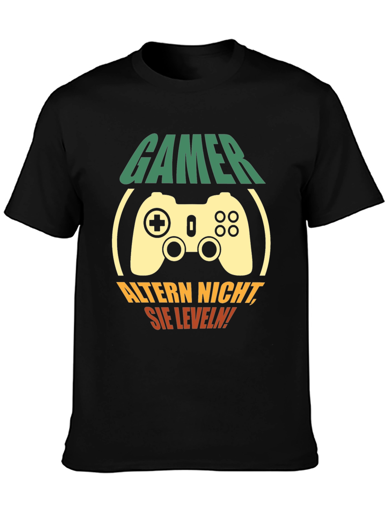 Camiseta Gamer: No Envejecen ¡Suben de Nivel!