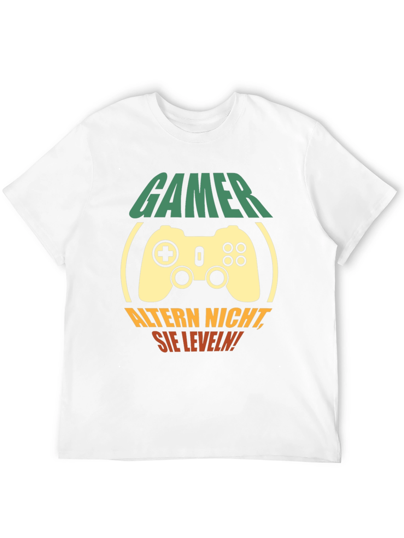 Camiseta Gamer: No Envejecen ¡Suben de Nivel!
