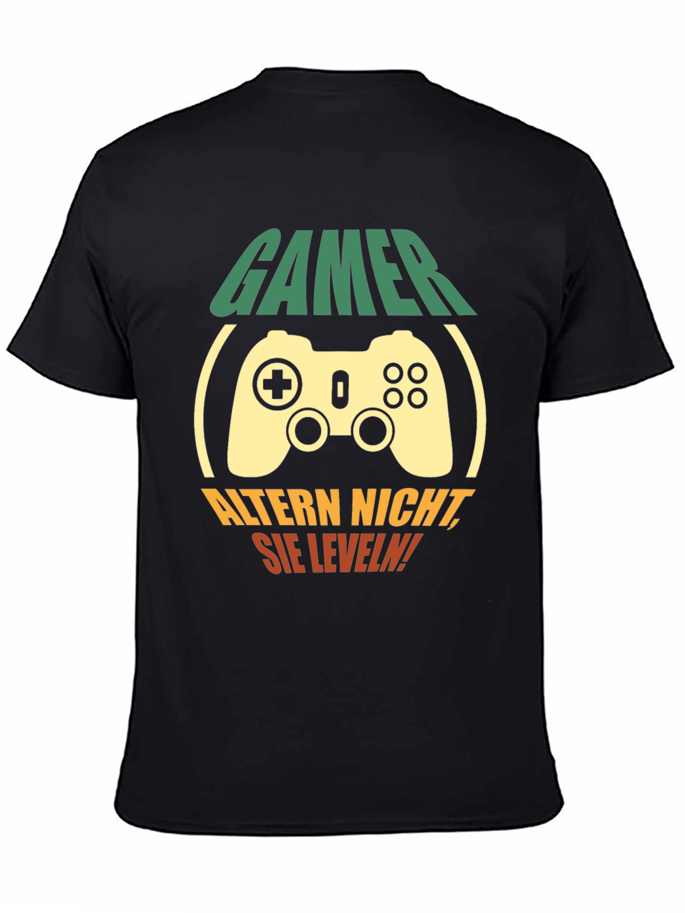 Camiseta Gamer: No Envejecen ¡Suben de Nivel!