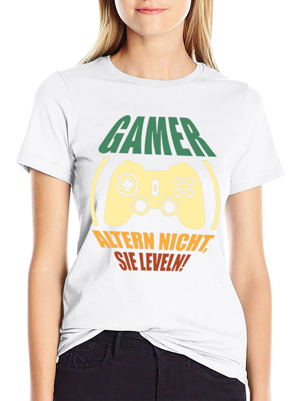 Camiseta Gamer: No Envejecen ¡Suben de Nivel!
