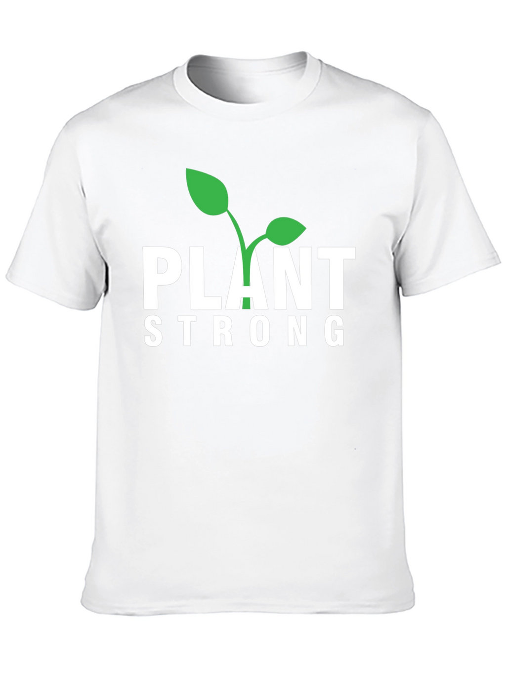 Camiseta Negra Plant Strong para Hombre