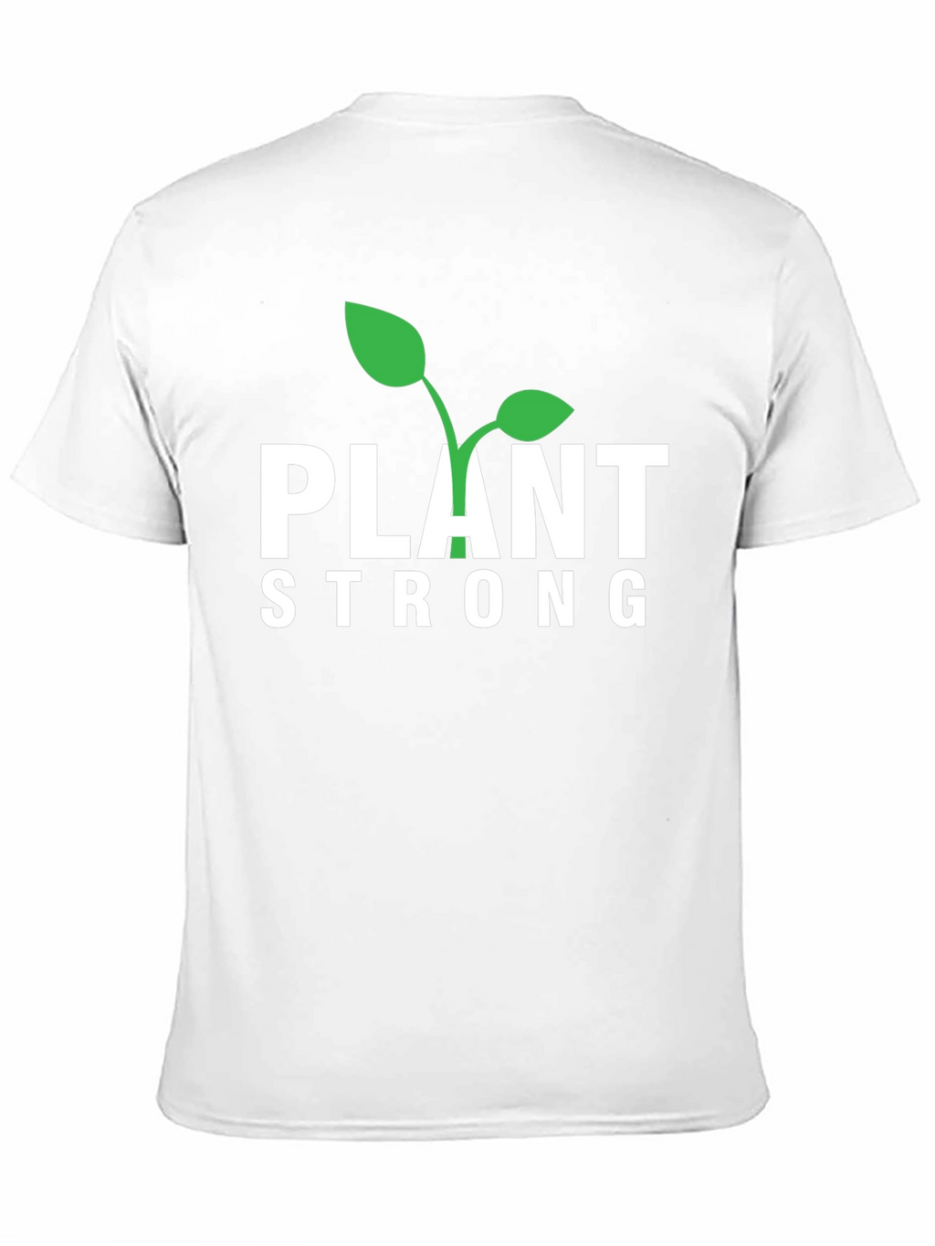 Camiseta Negra Plant Strong para Hombre