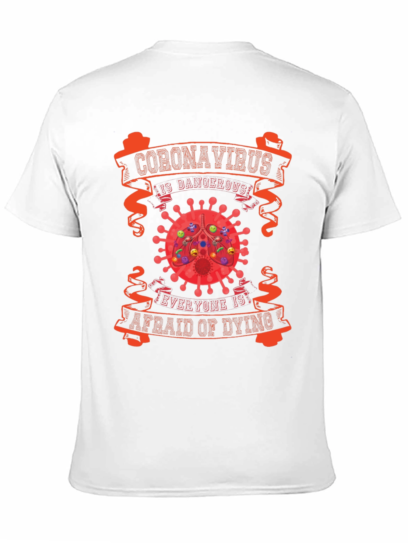 Camiseta Coronavirus Is Dangerous - Estilo Único