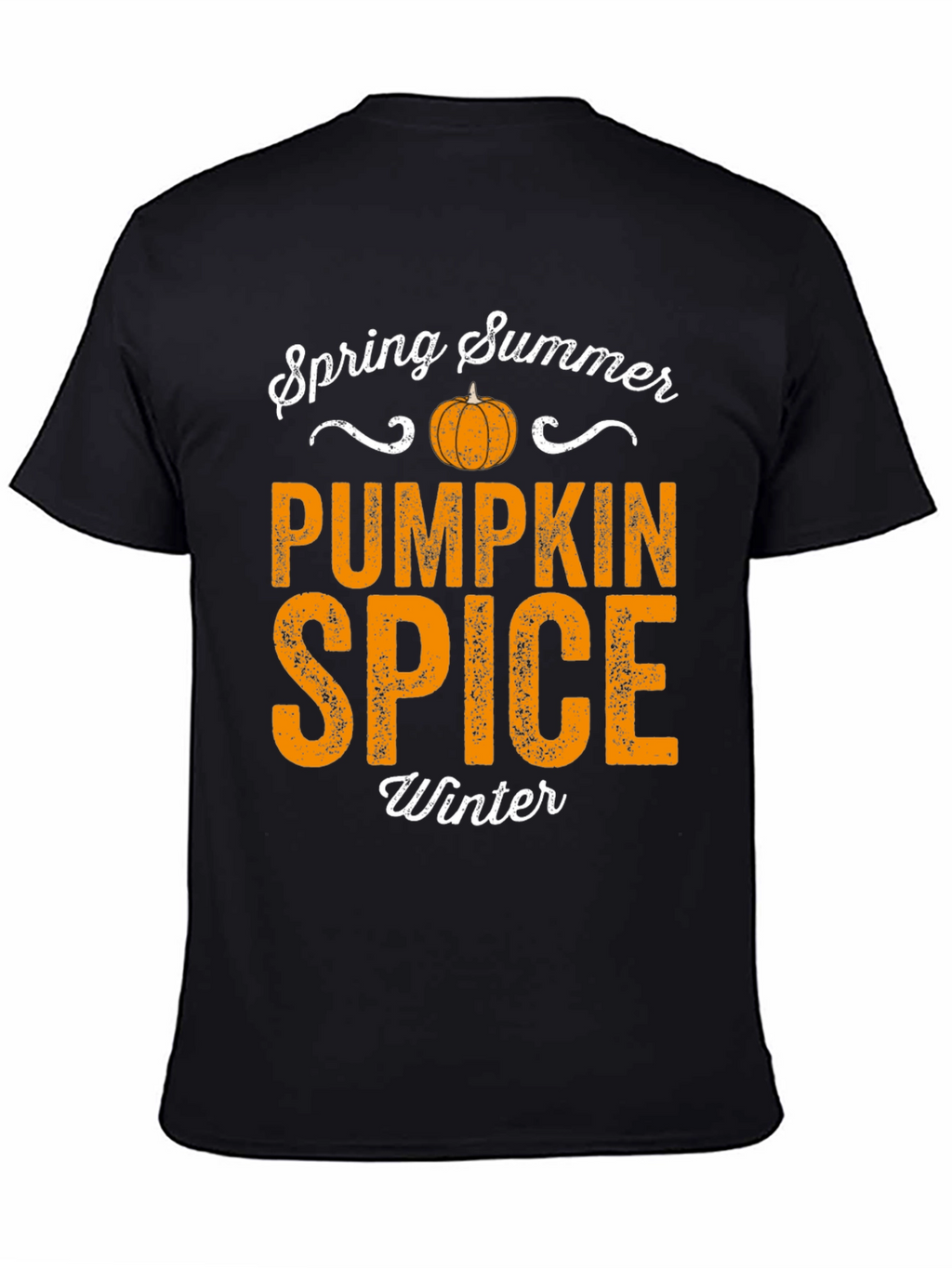 Camiseta Estacional de Calabaza y Especias