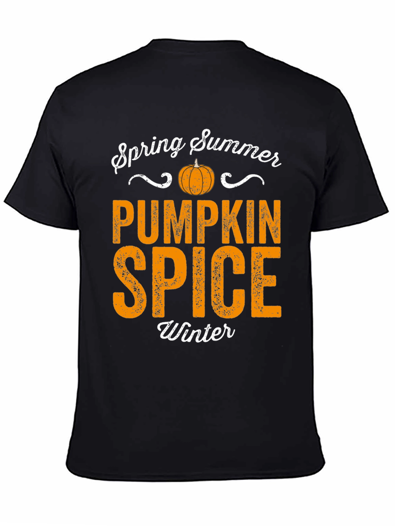 Camiseta Estacional de Calabaza y Especias