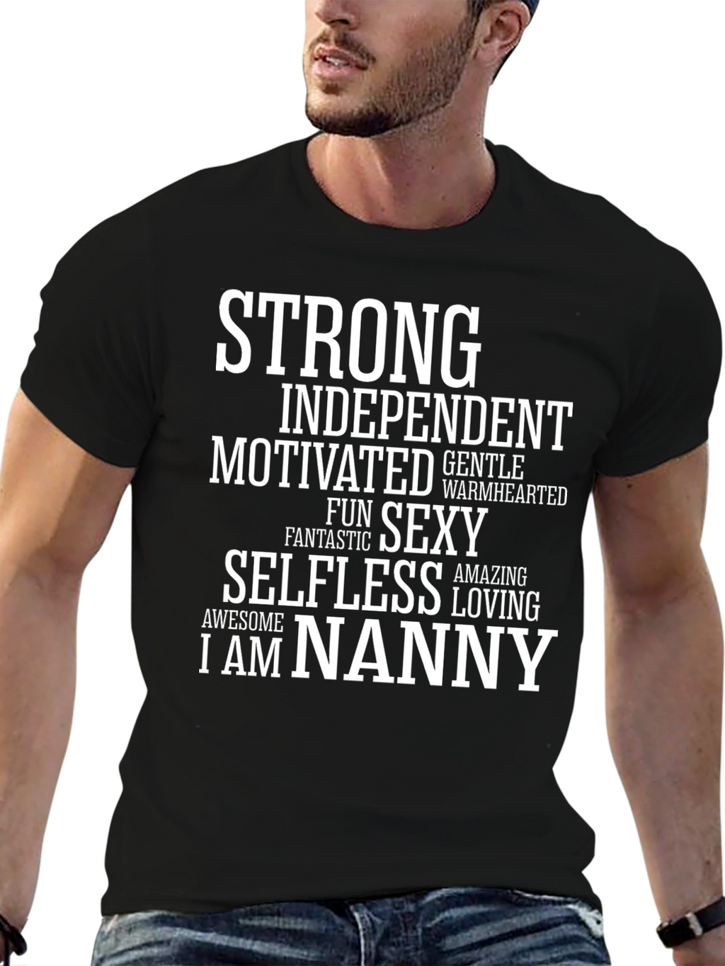Camiseta Nanny: Fuerte Independiente y Sexy