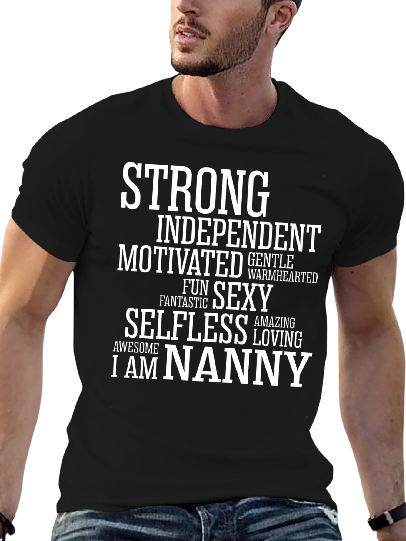 Camiseta Nanny: Fuerte Independiente y Sexy