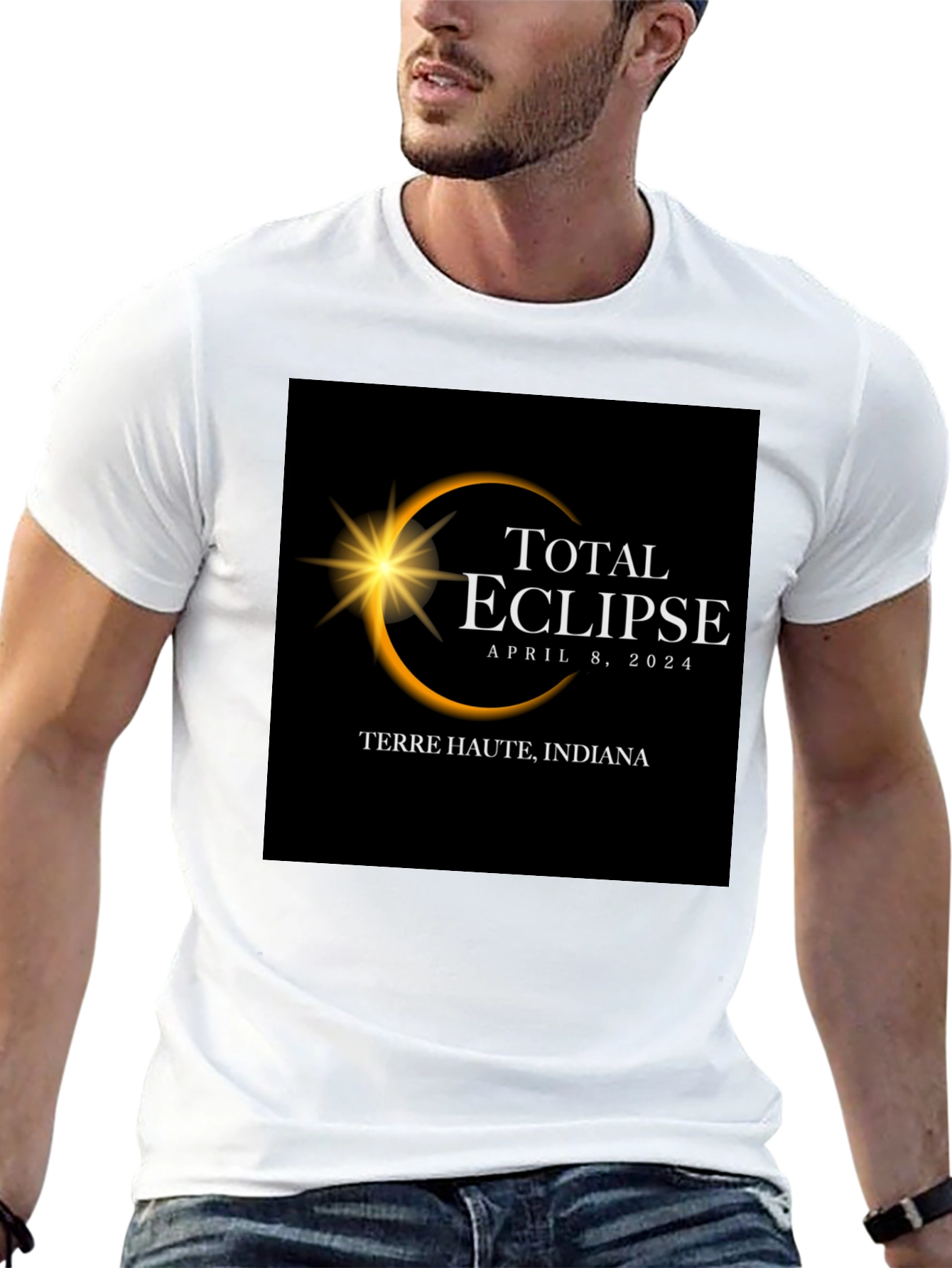 Camiseta Eclipse Total 8 Abril 2024 Terre Haute Indiana