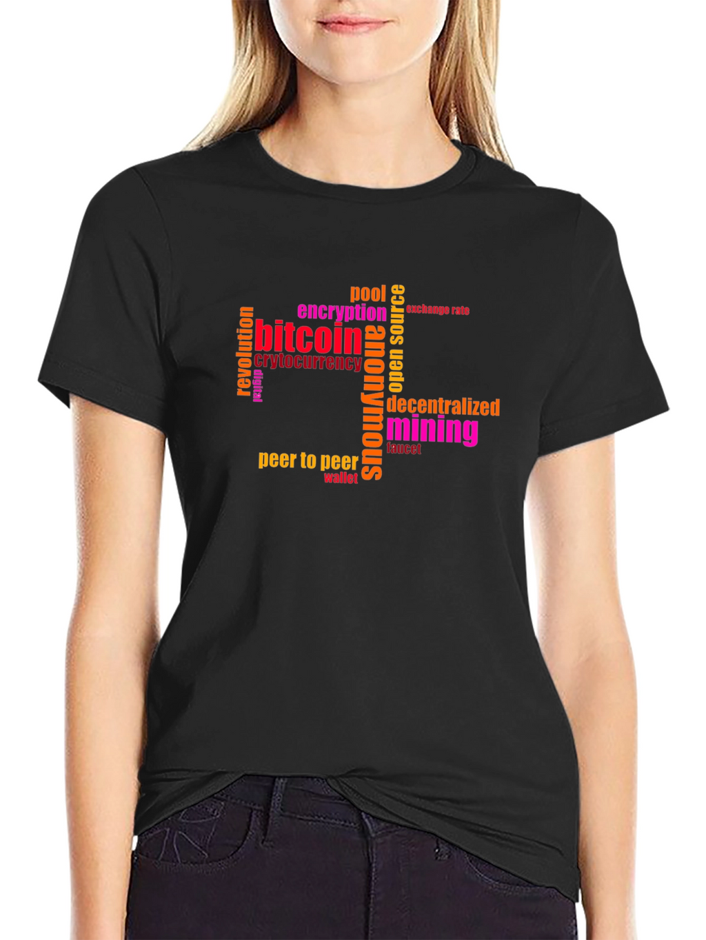 Camiseta Bitcoin - Criptomoneda para entusiastas