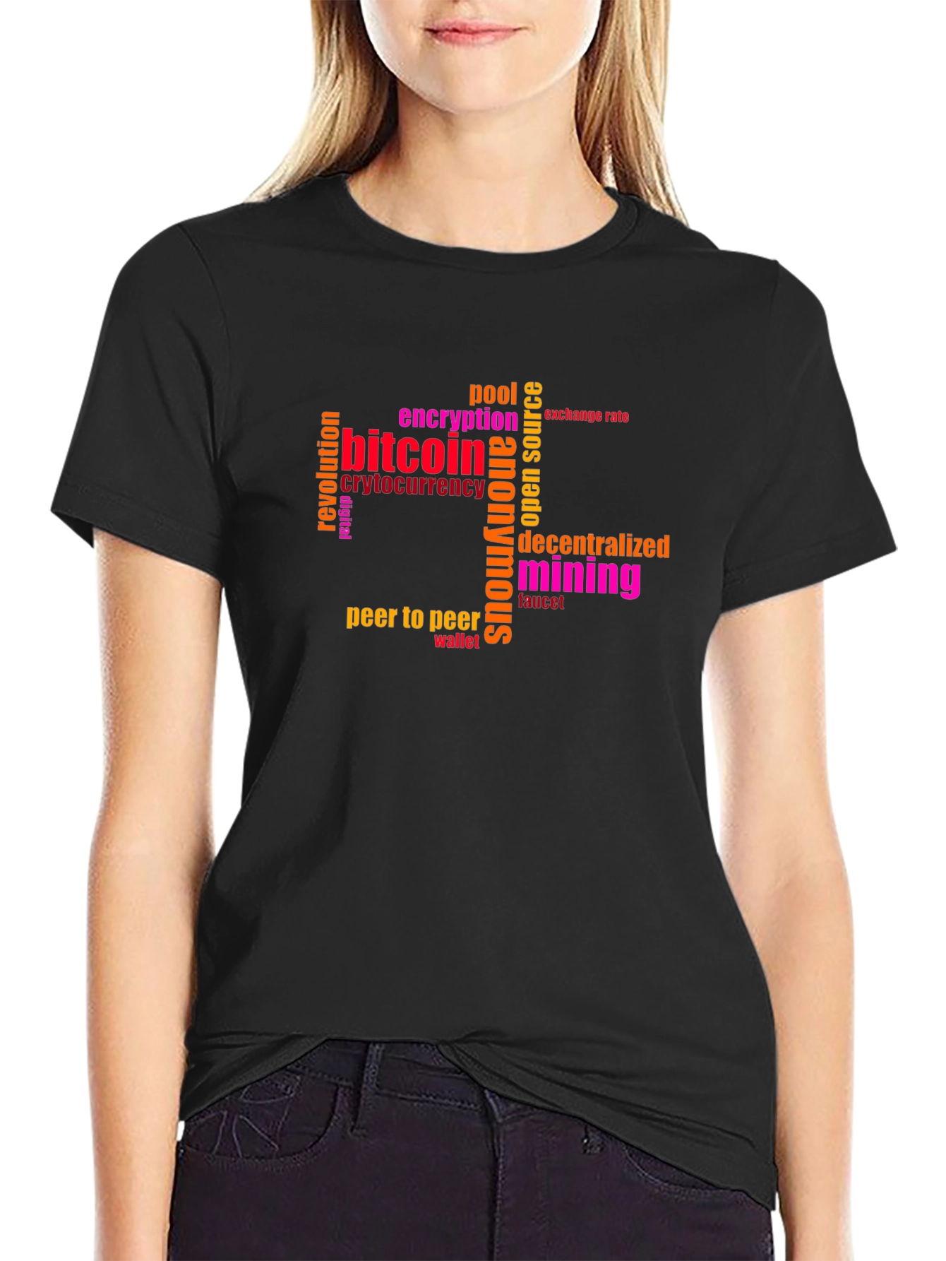 Camiseta Bitcoin - Criptomoneda para entusiastas
