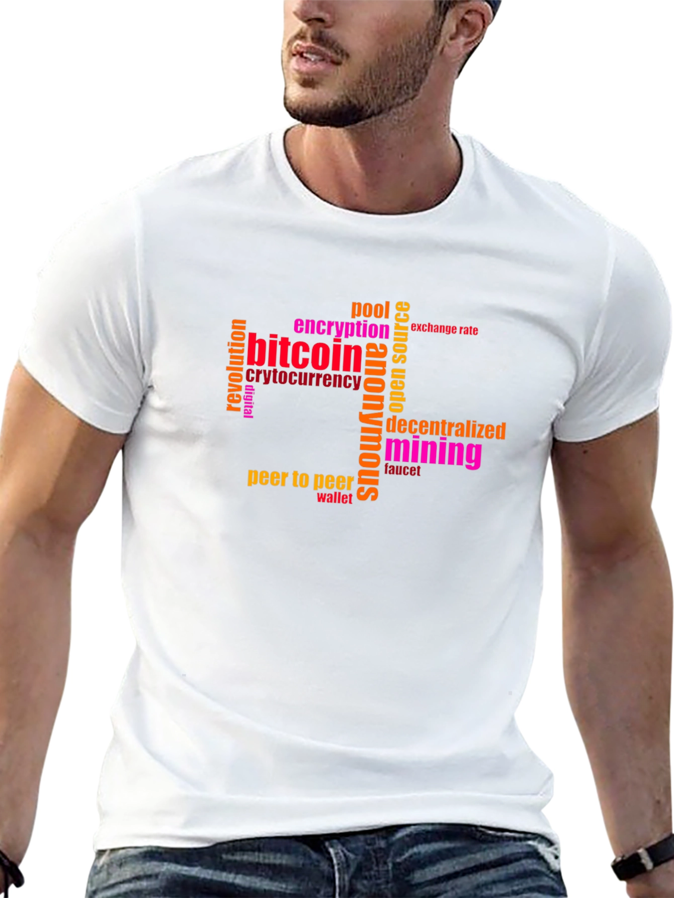 Camiseta Bitcoin - Criptomoneda para entusiastas