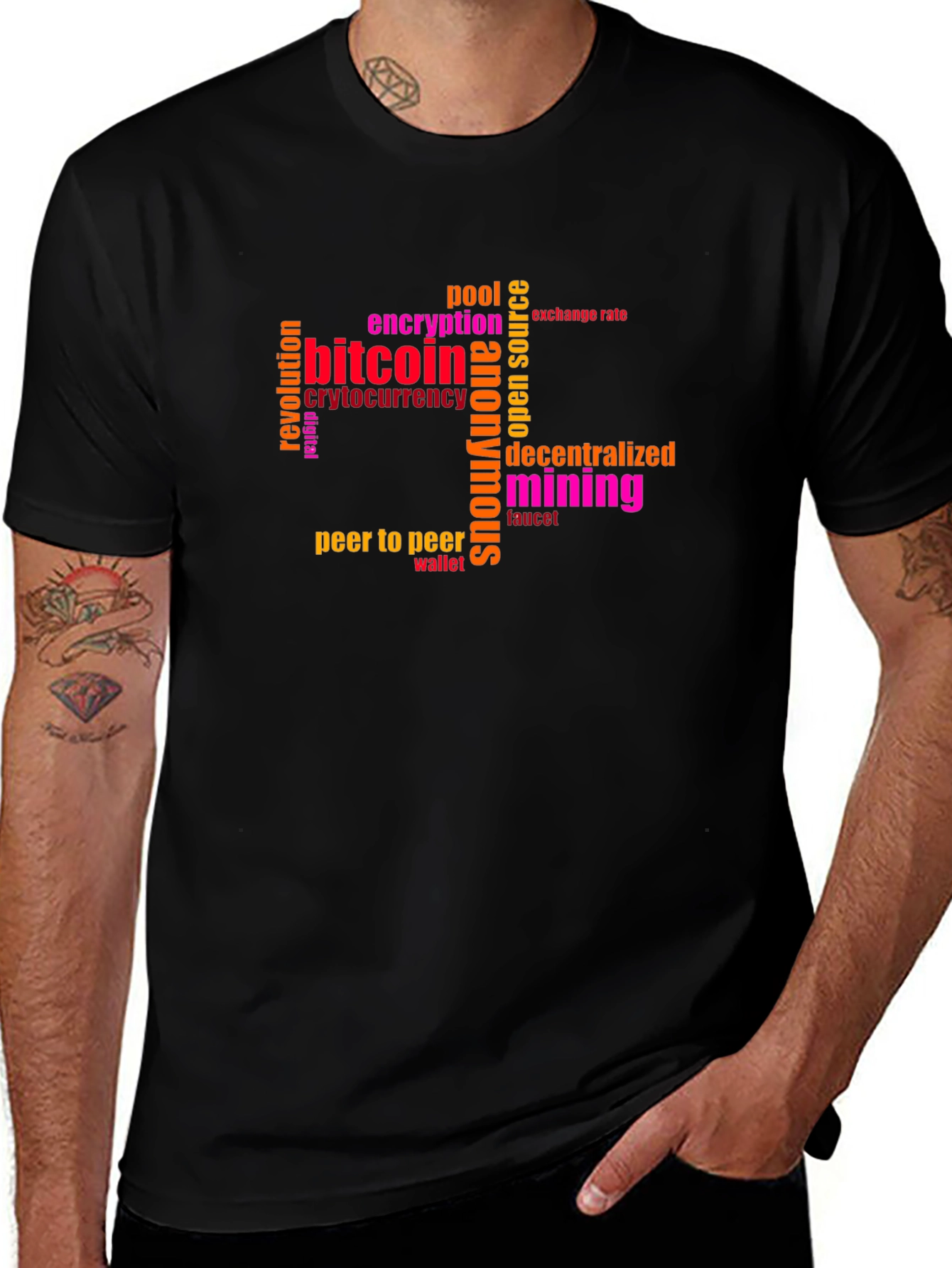 Camiseta Bitcoin - Criptomoneda para entusiastas