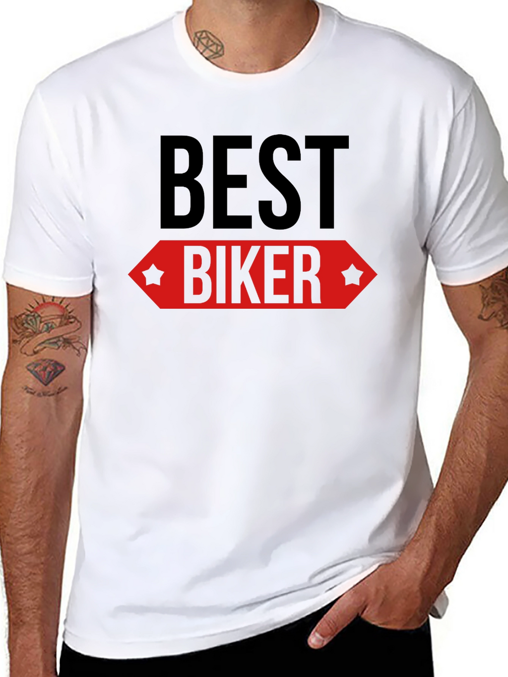 Camiseta Negra Best Biker