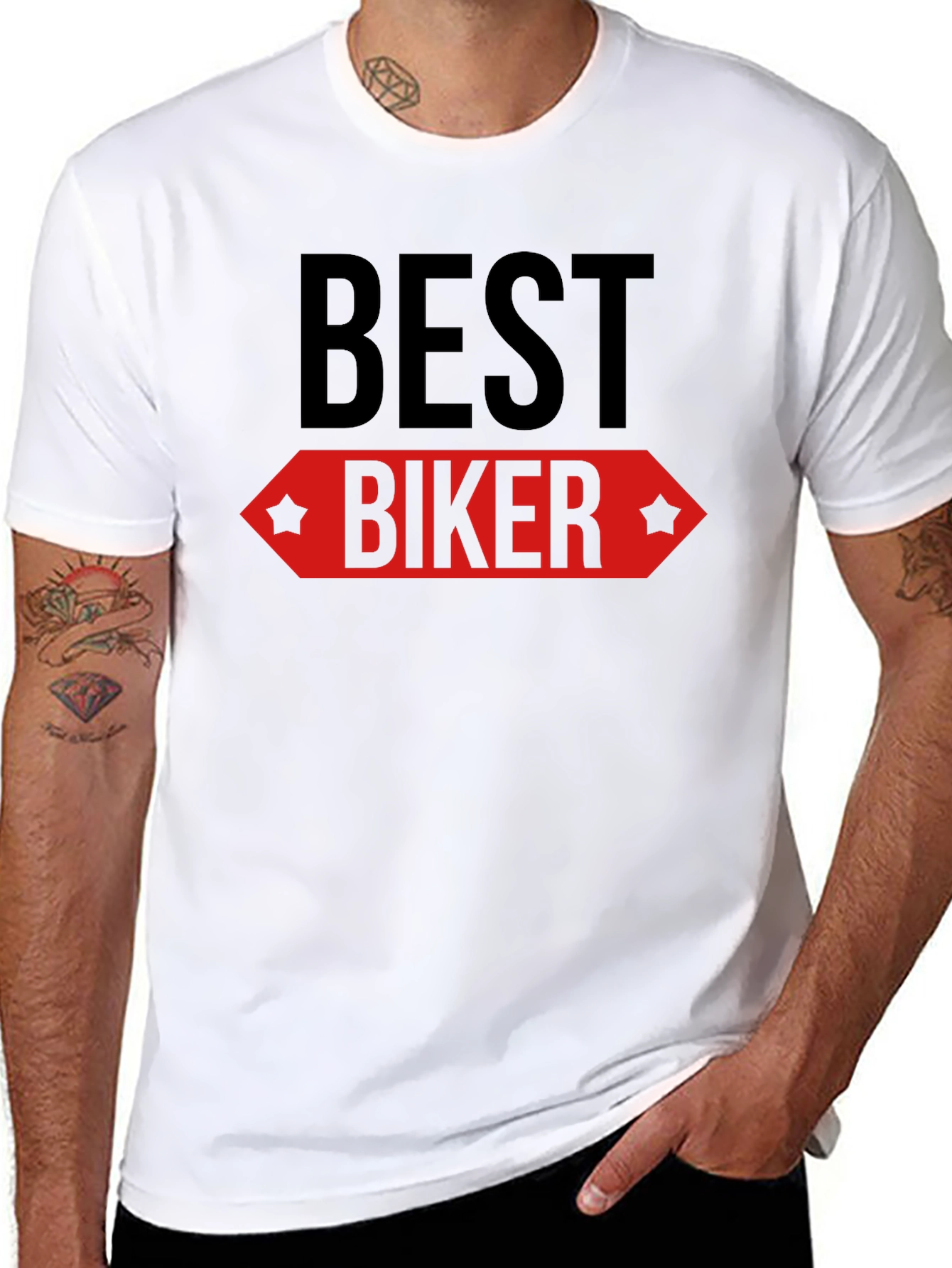 Camiseta Negra Best Biker