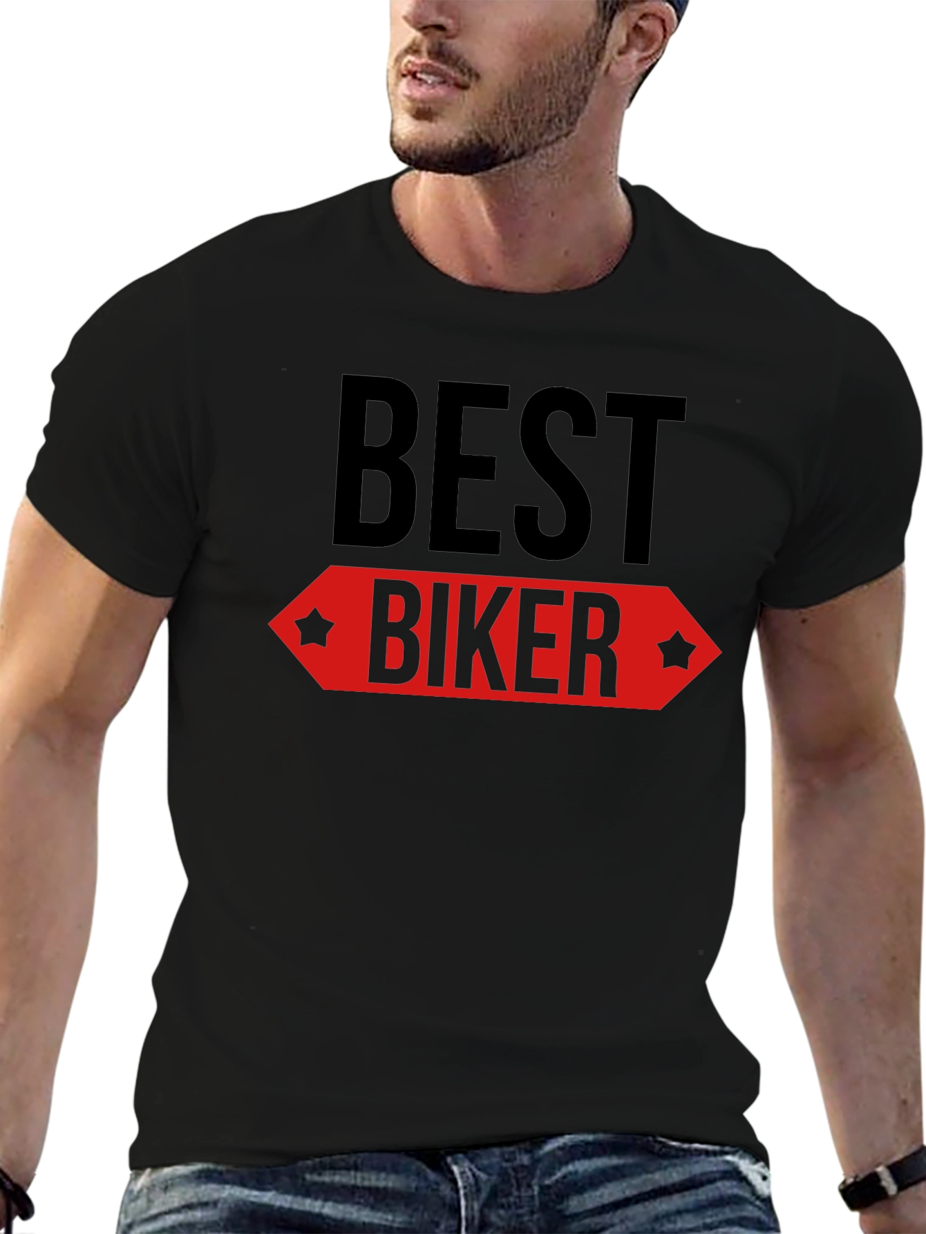 Camiseta Negra Best Biker