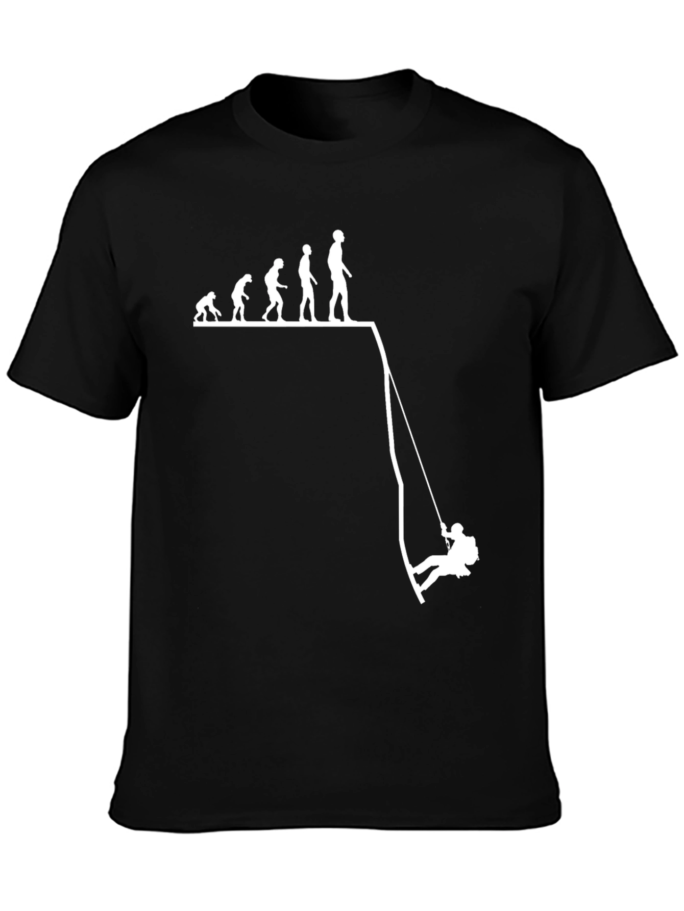 Camiseta Hombre: Evolución y Descenso en Rapel