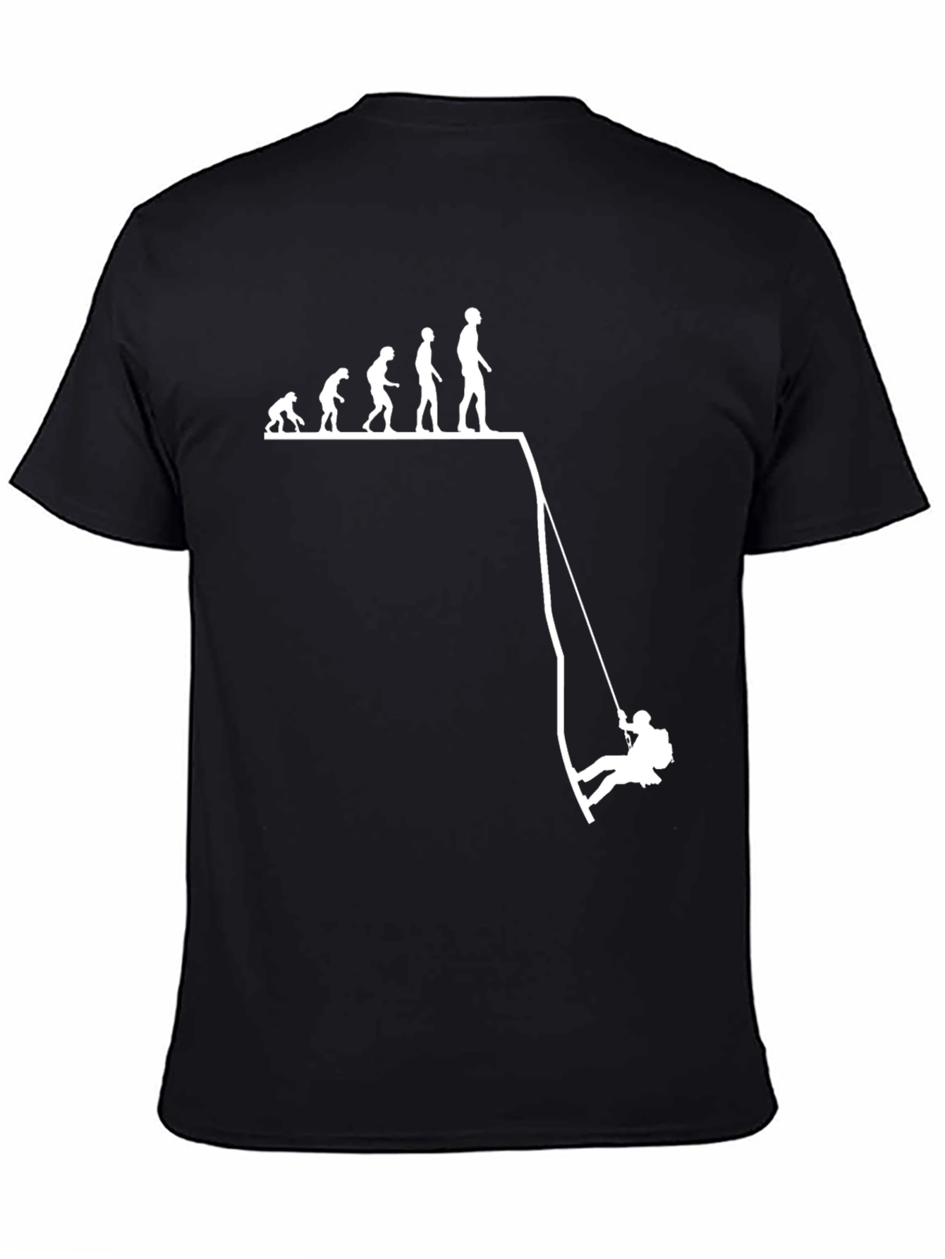 Camiseta Hombre: Evolución y Descenso en Rapel