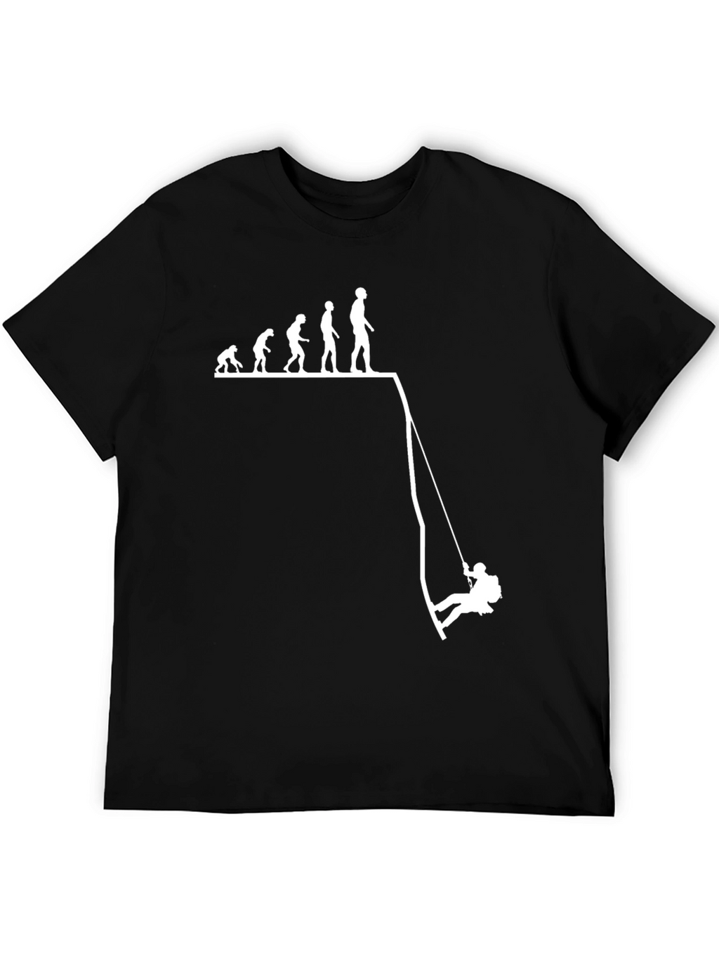 Camiseta Hombre: Evolución y Descenso en Rapel