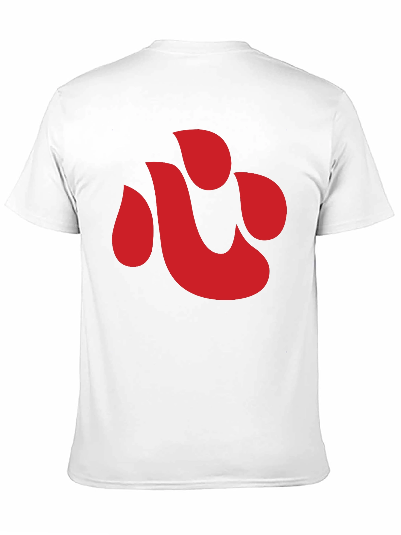 Camiseta Negra con Diseño Corazón Rojo