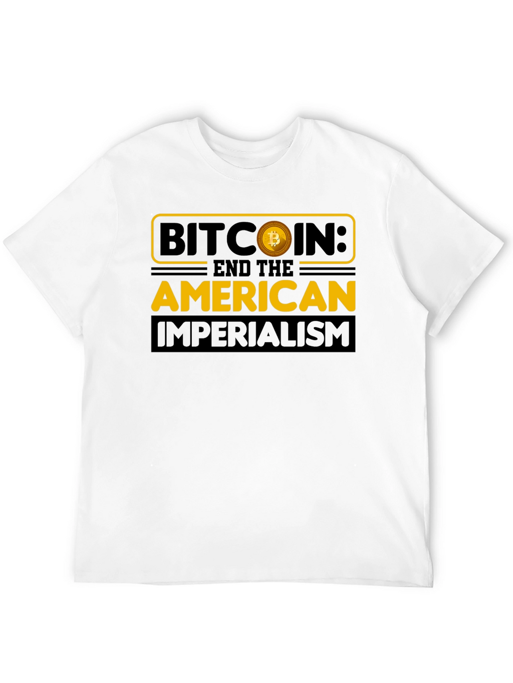 Camiseta Bitcoin: Fin al Imperialismo Americano