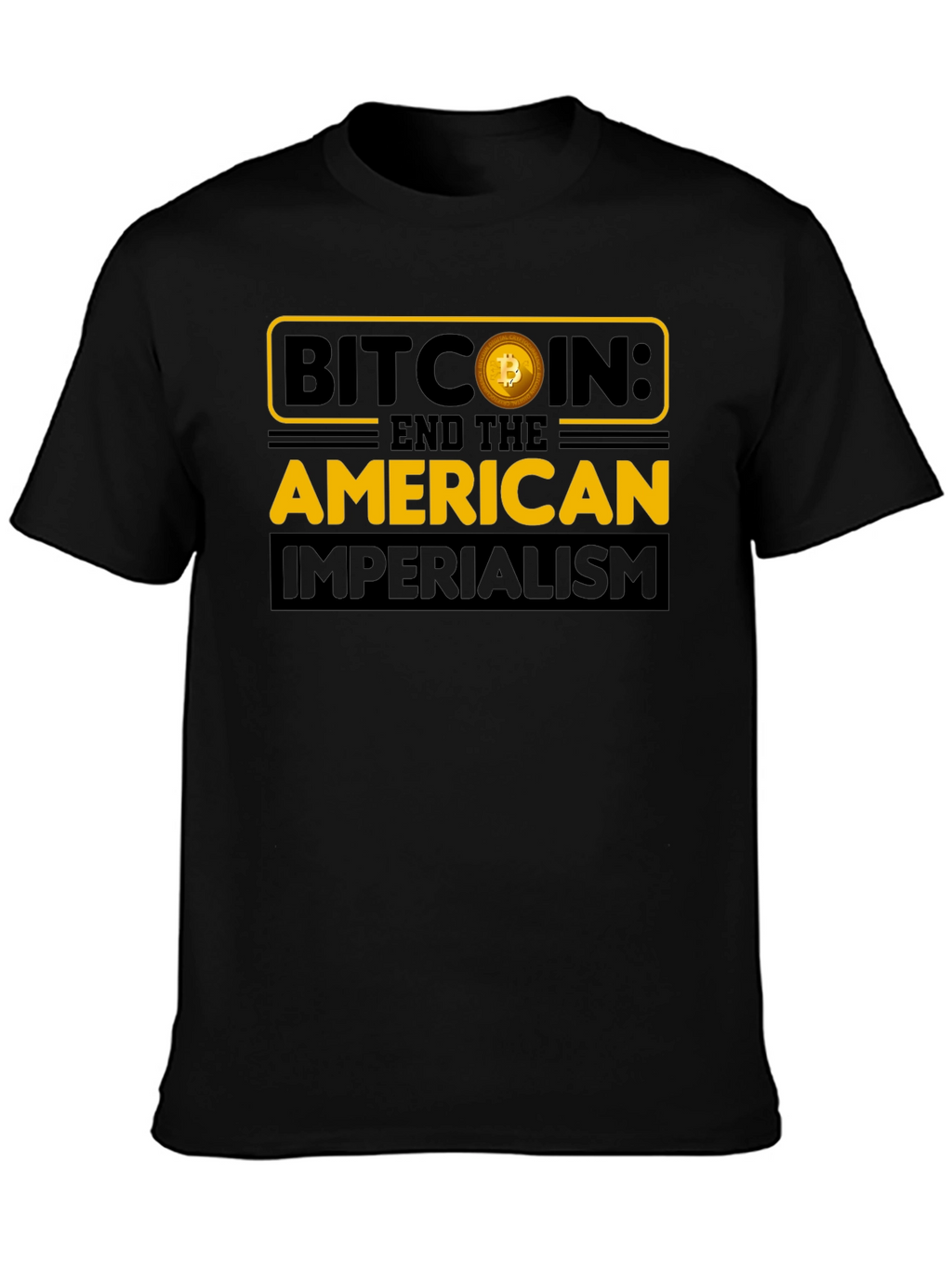 Camiseta Bitcoin: Fin al Imperialismo Americano