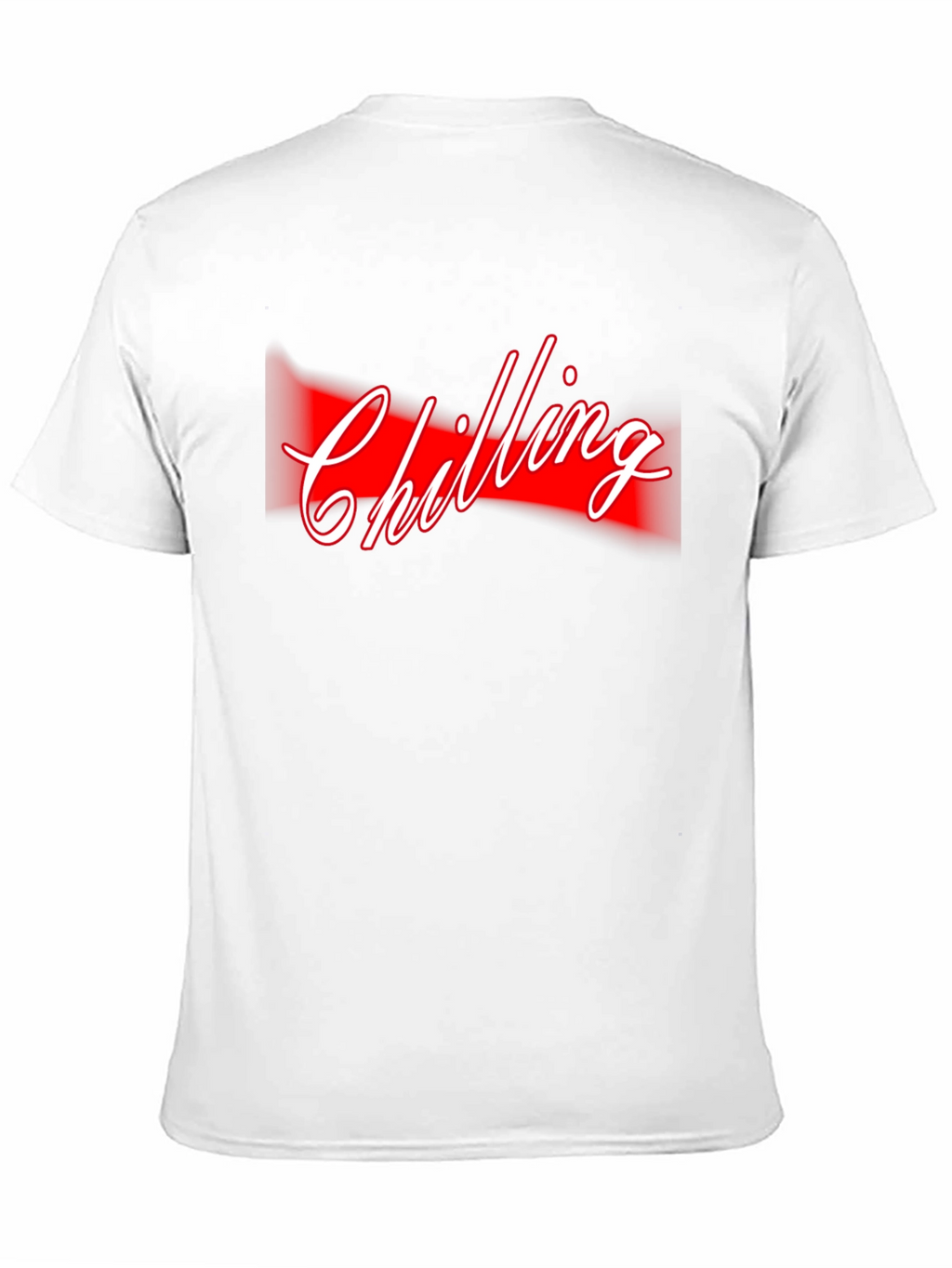 Camiseta Negra Chilling con Diseño Vibrante