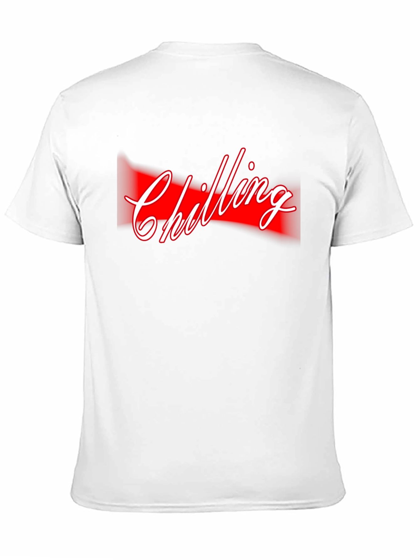 Camiseta Negra Chilling con Diseño Vibrante