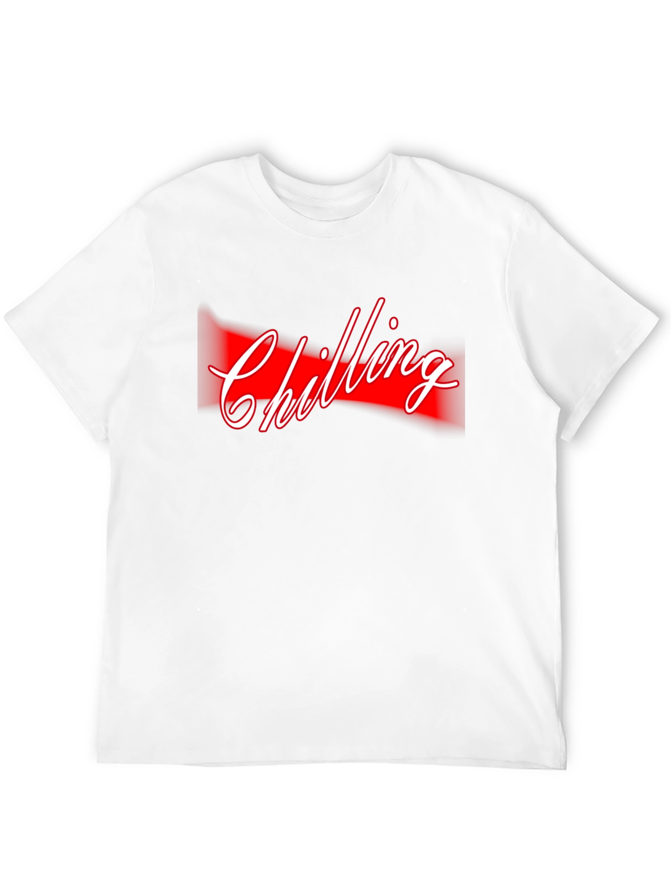 Camiseta Negra Chilling con Diseño Vibrante