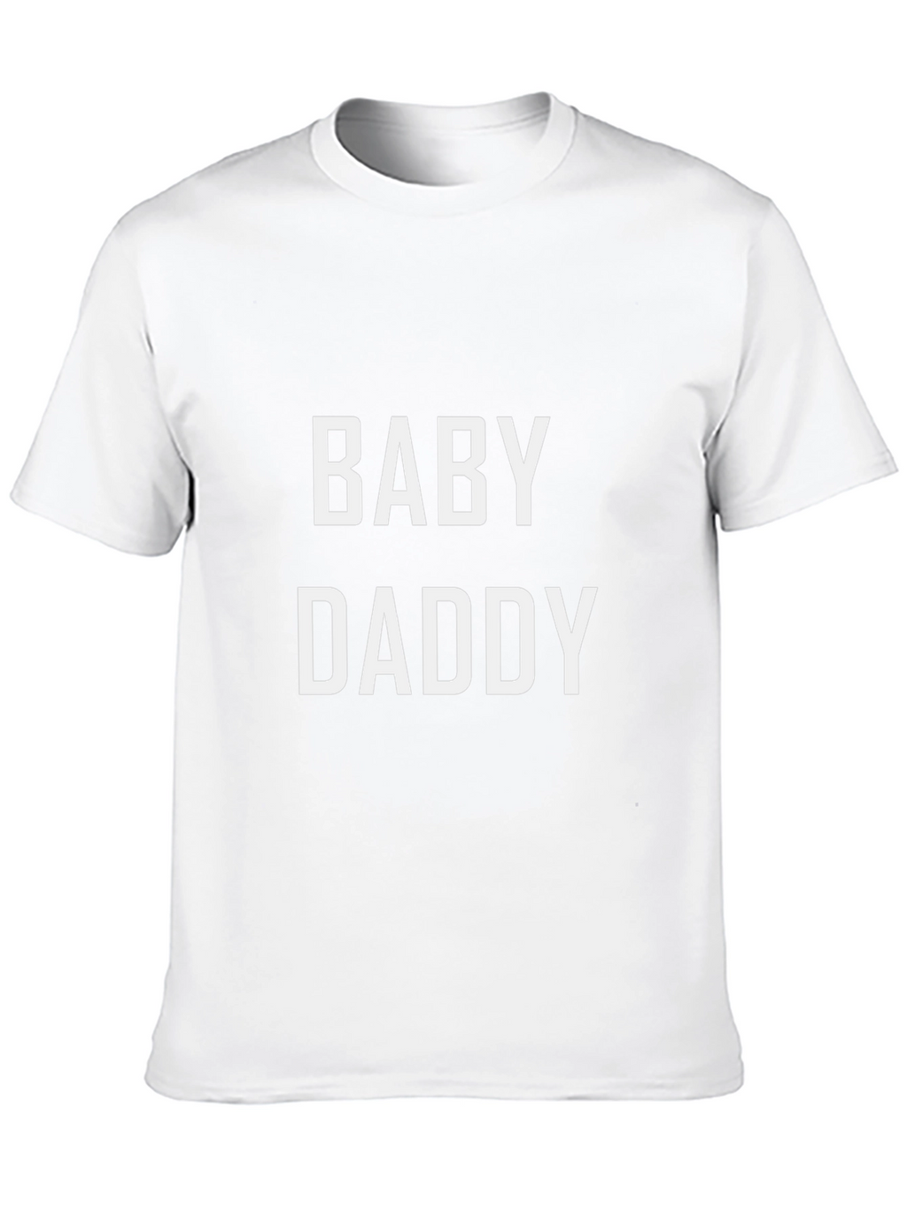 Camiseta Negra Baby Daddy para Hombre