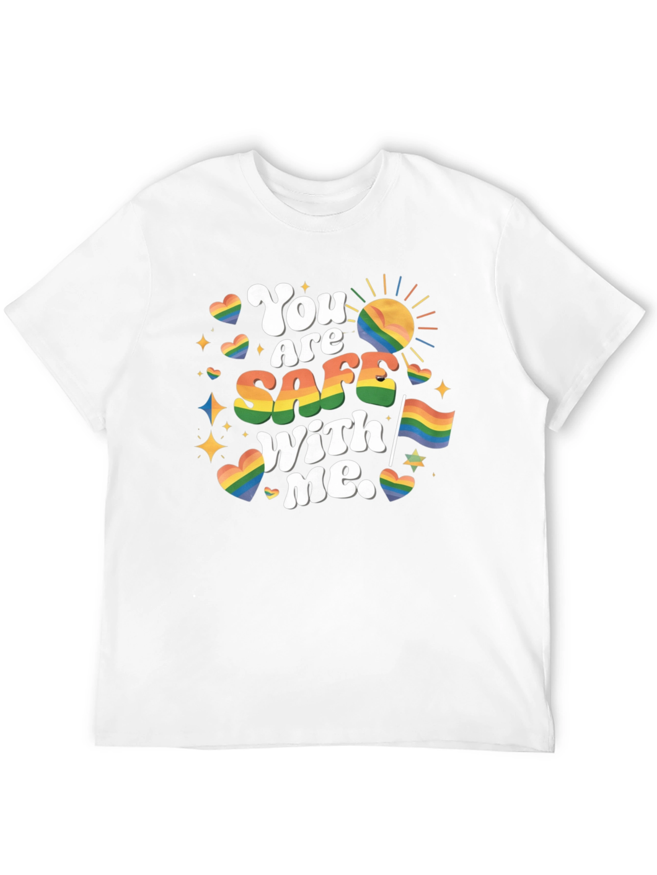 Camiseta LGBT: Estás Seguro Conmigo
