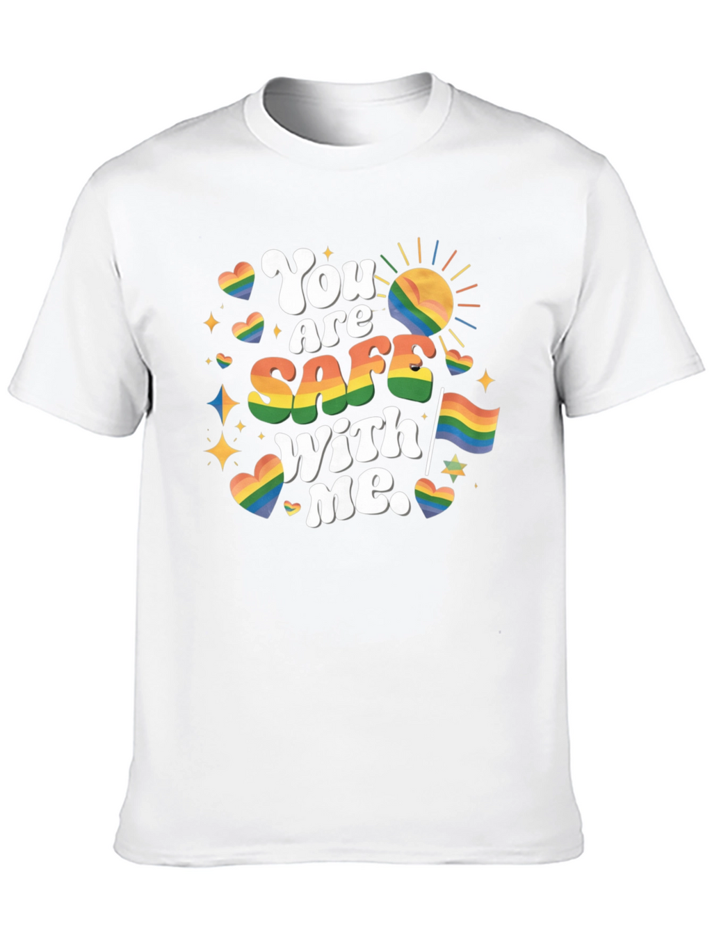 Camiseta LGBT: Estás Seguro Conmigo