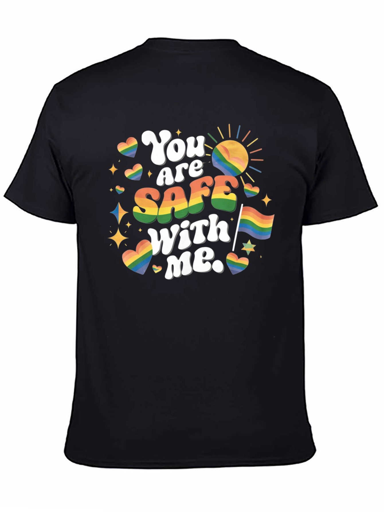 Camiseta LGBT: Estás Seguro Conmigo